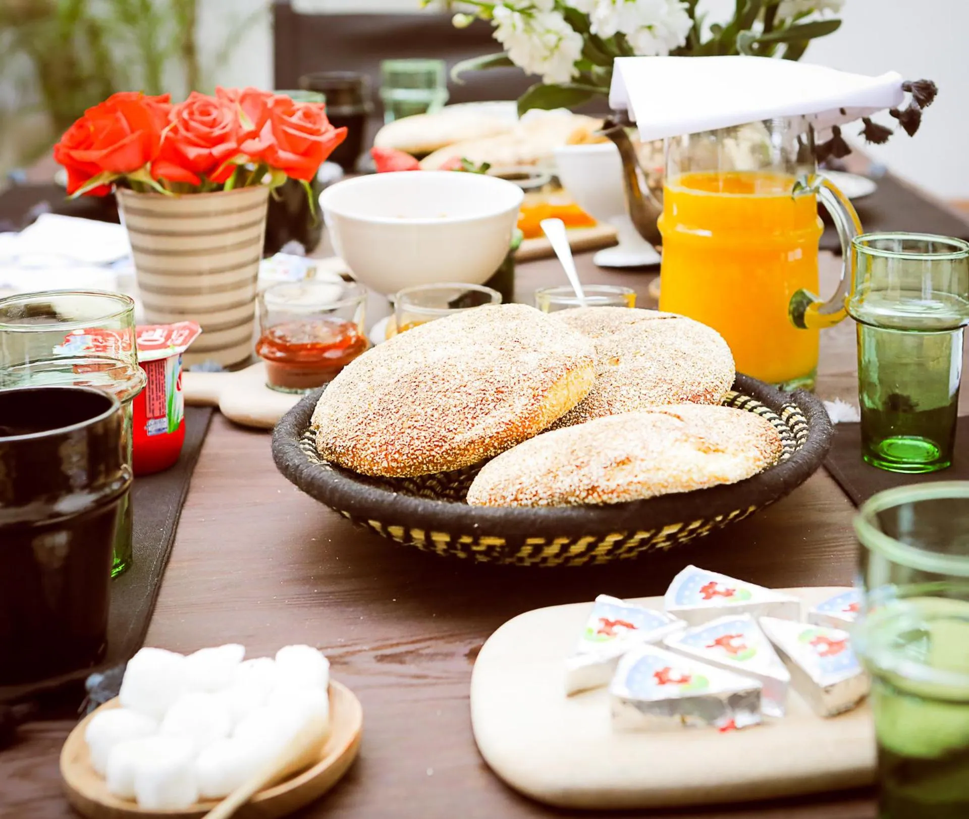 Food and drinks in Riad Wabisabi