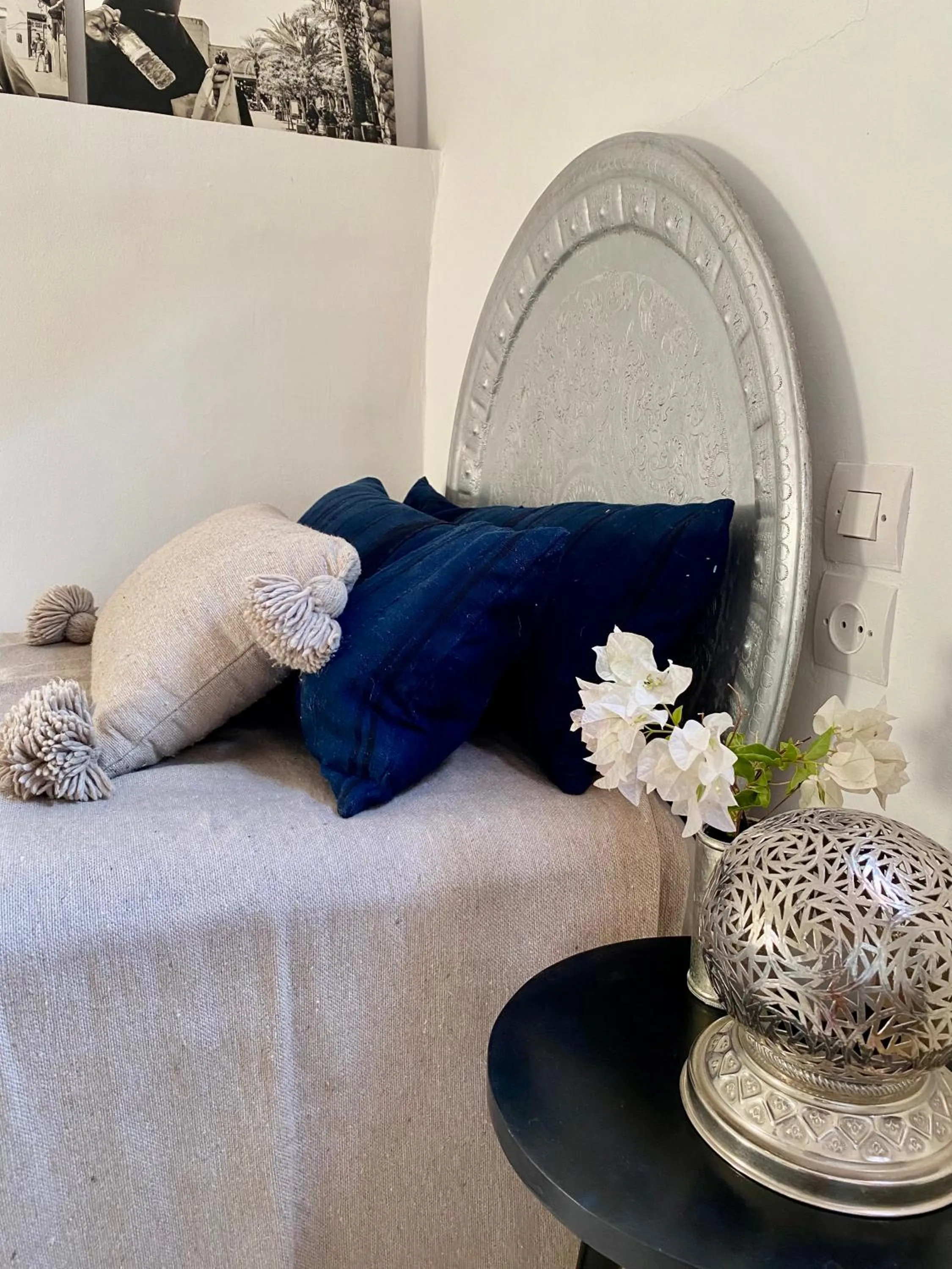 Bed in Riad Wabisabi