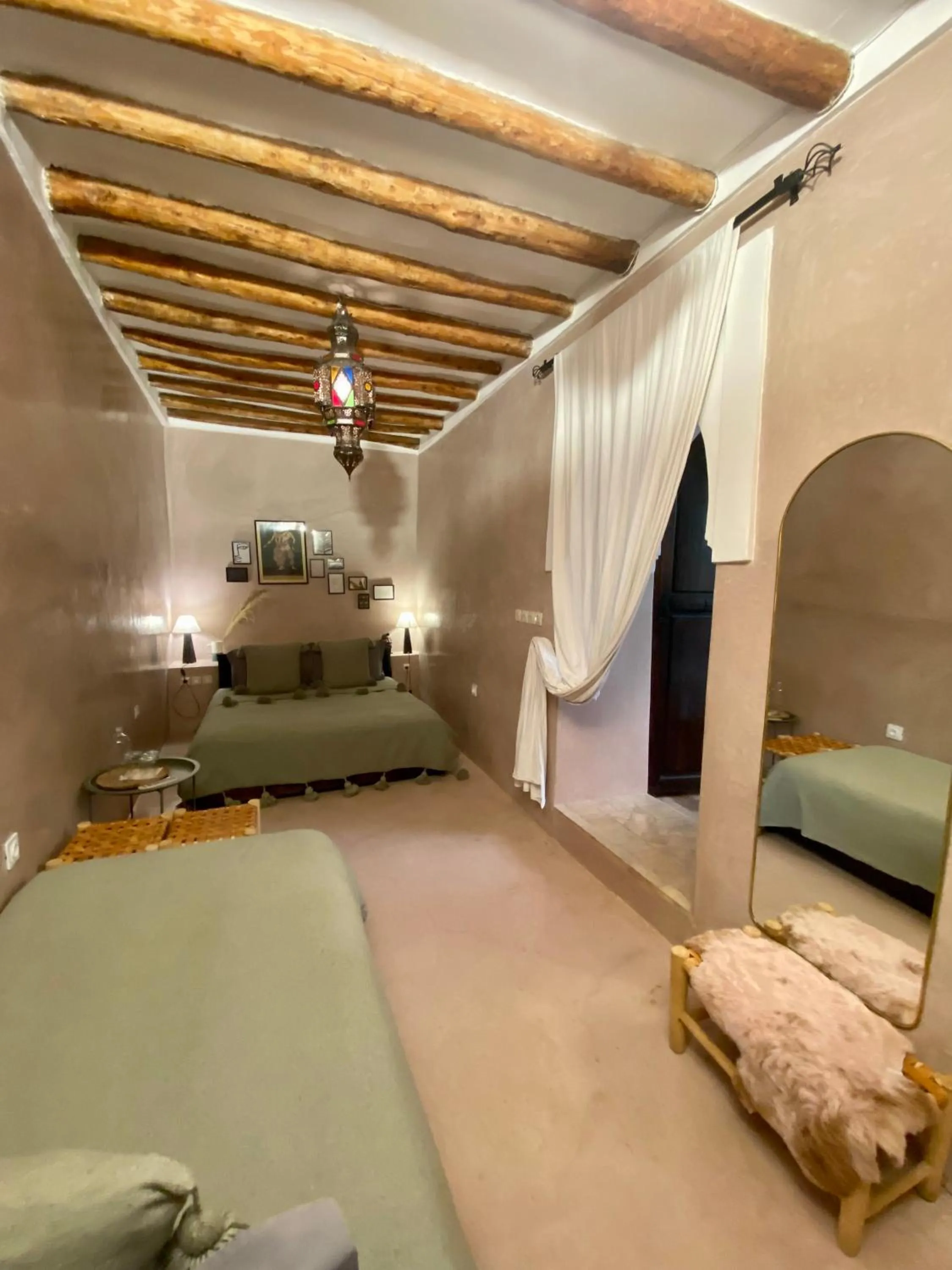 Bed in Riad Wabisabi