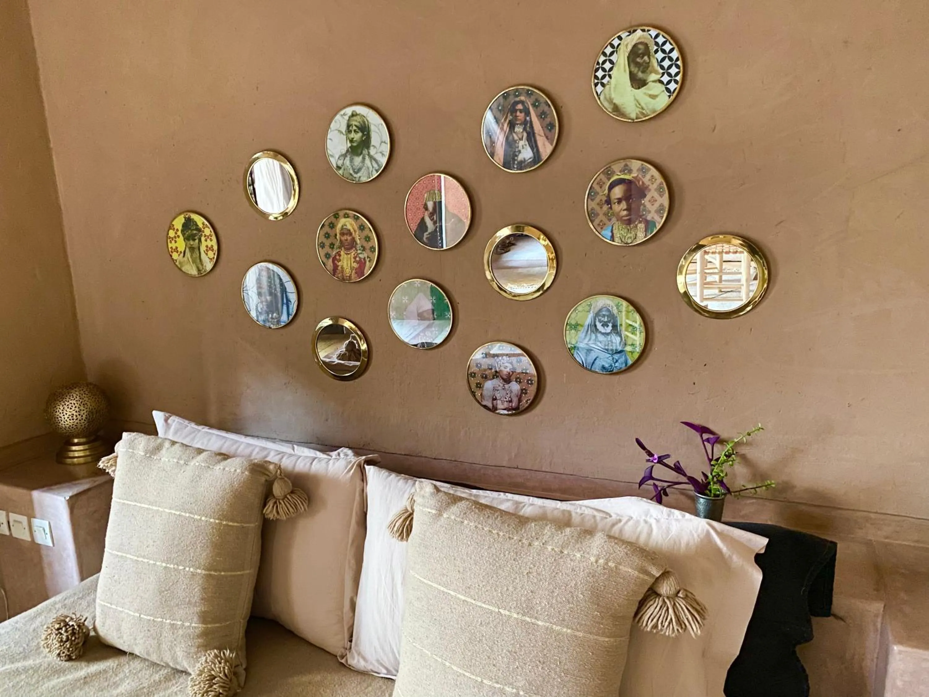 Decorative detail in Riad Wabisabi