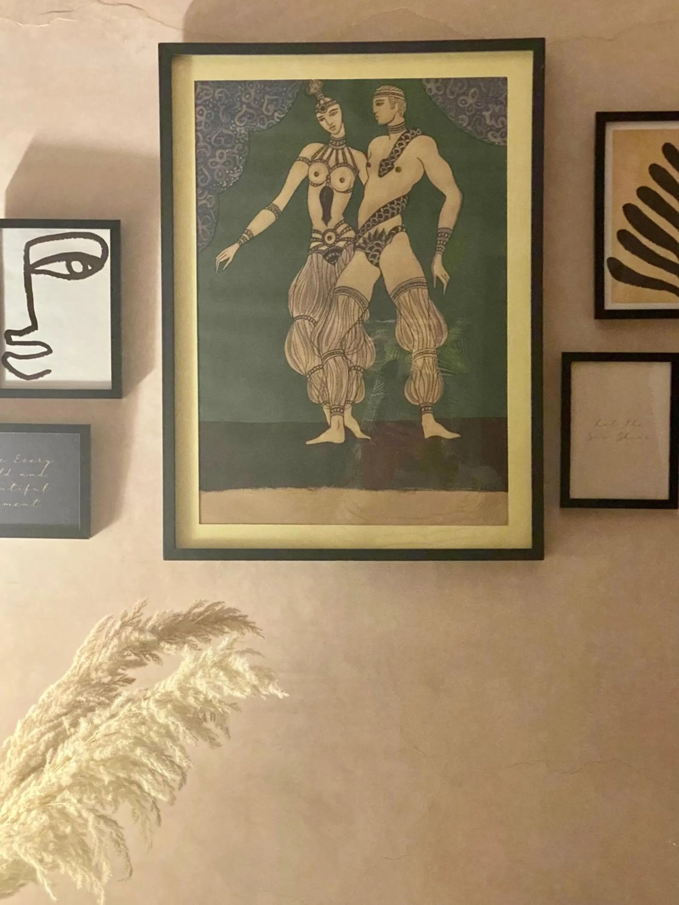 Decorative detail in Riad Wabisabi