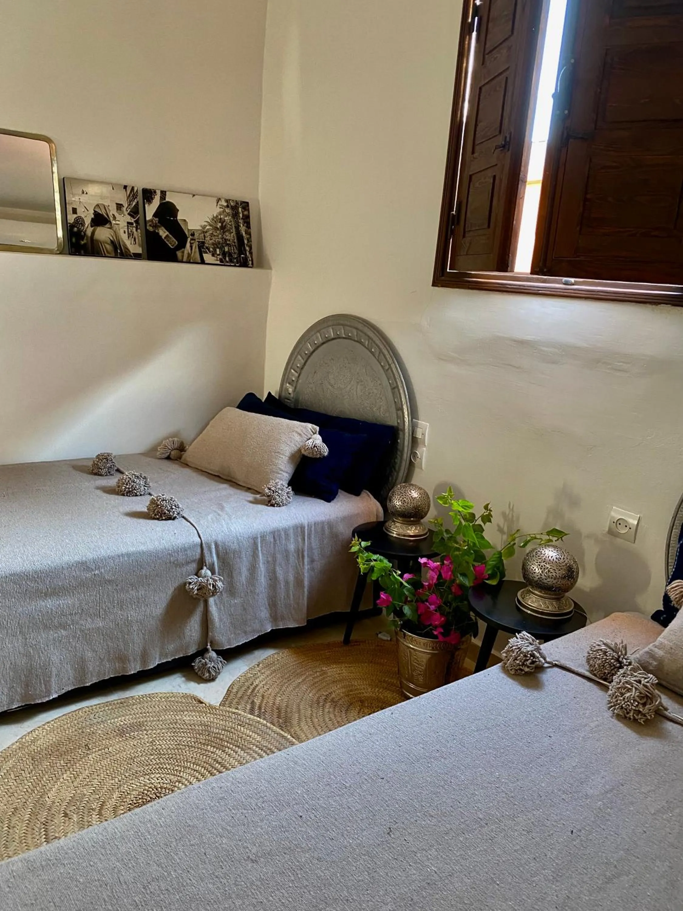 Bed in Riad Wabisabi