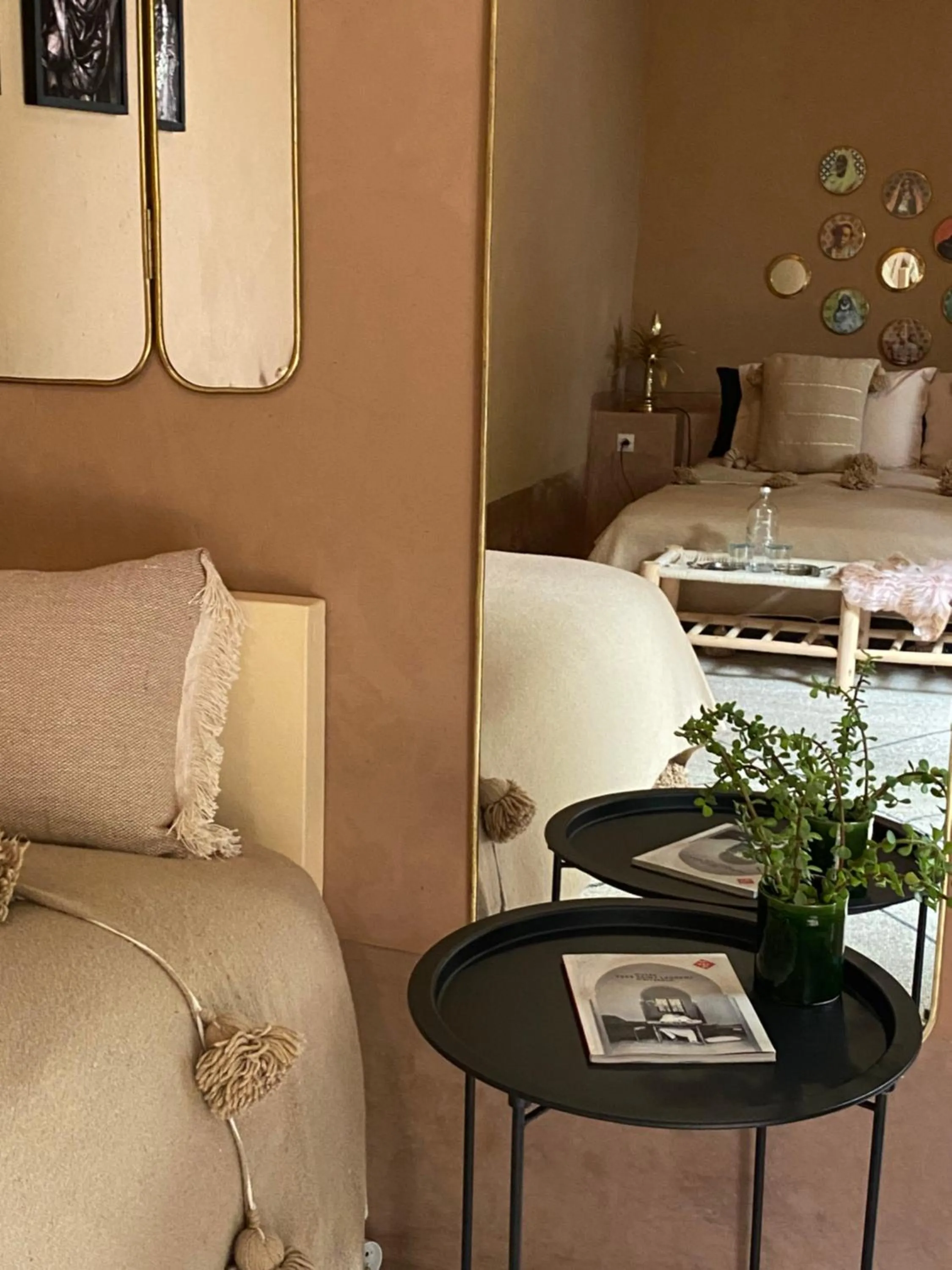 Living room in Riad Wabisabi