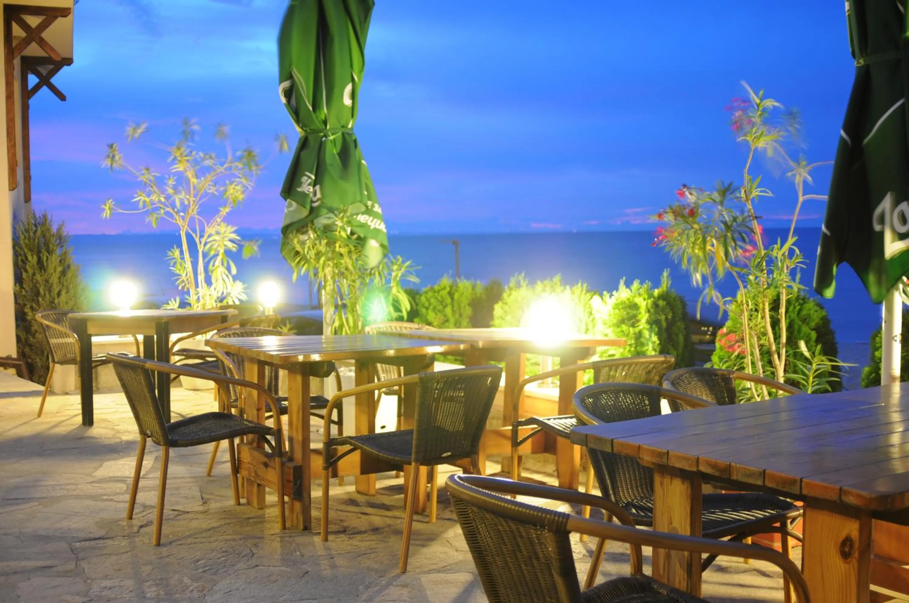 Patio in Family Hotel Piter