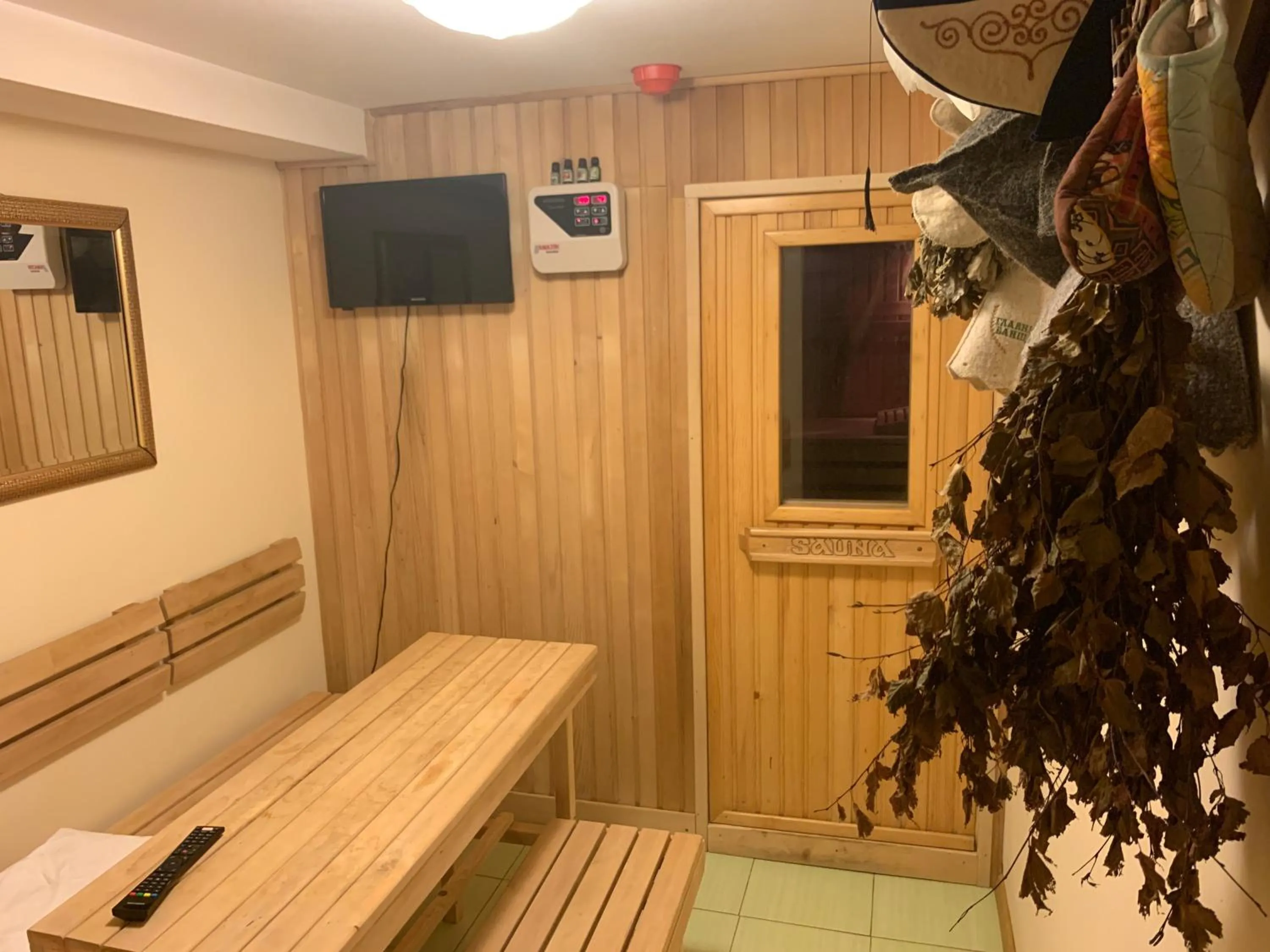 Sauna in Family Hotel Piter