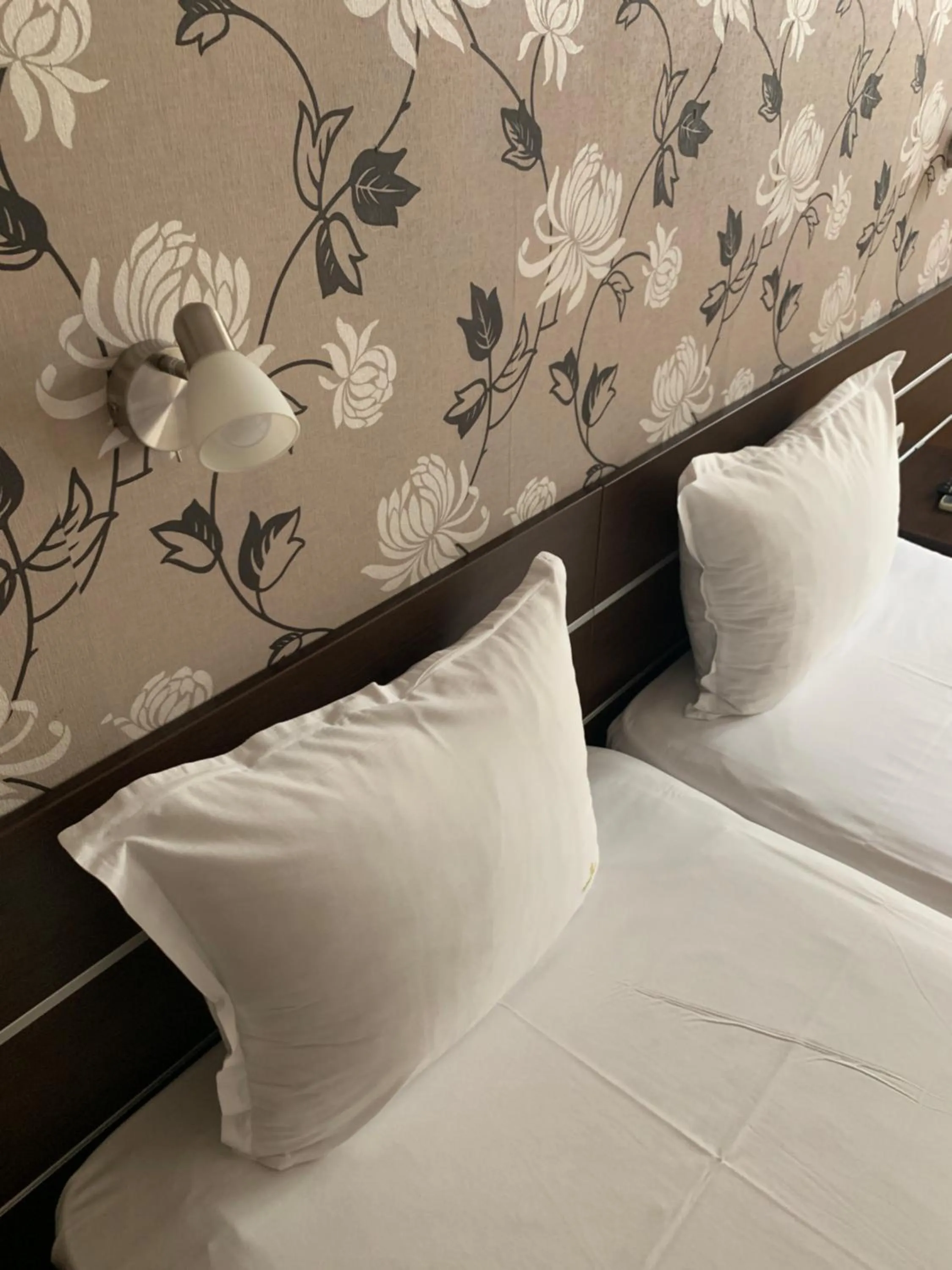 Bed in Family Hotel Piter
