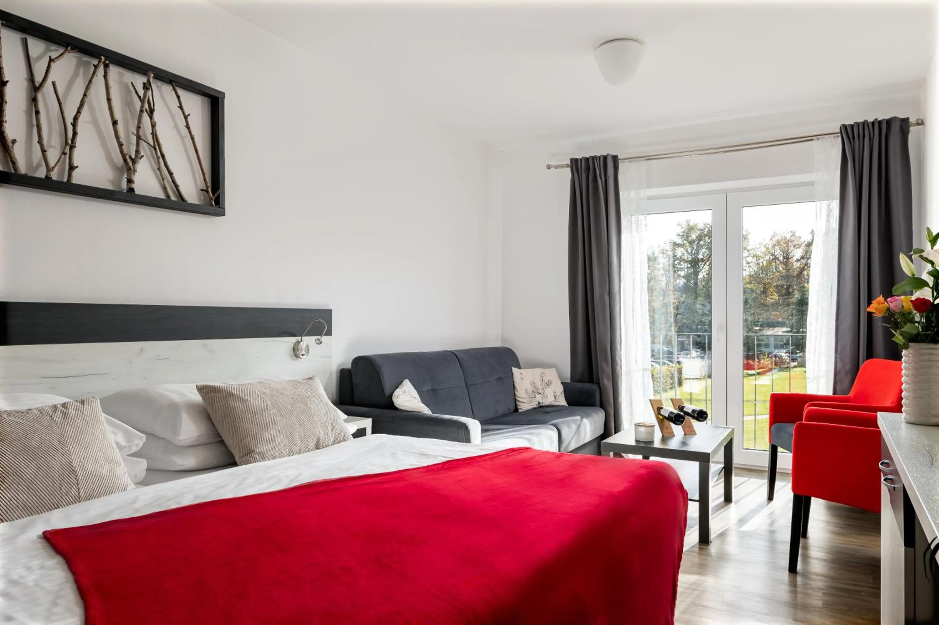 Bed in Resort U Fořta