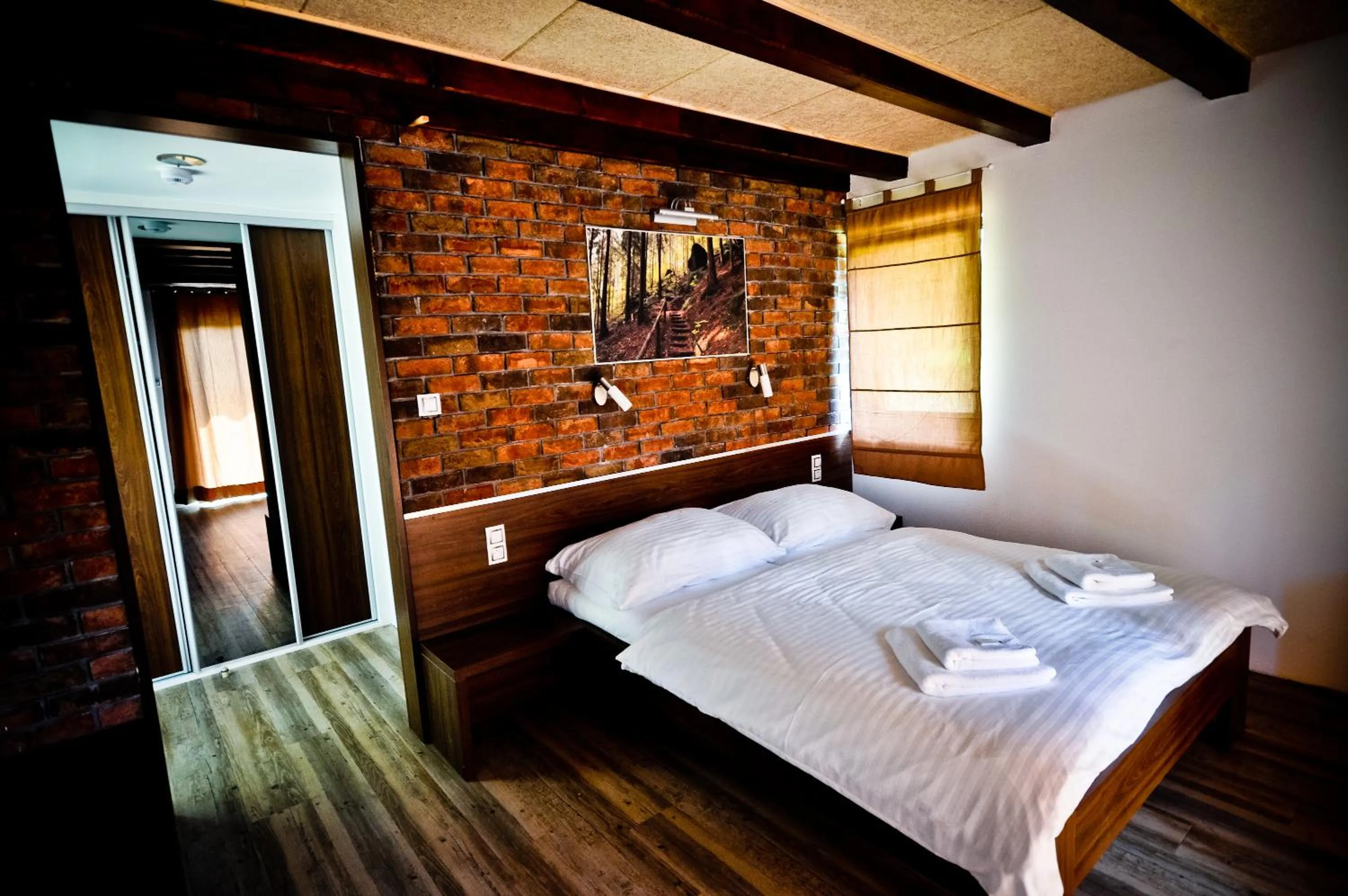 Bed in Resort U Fořta