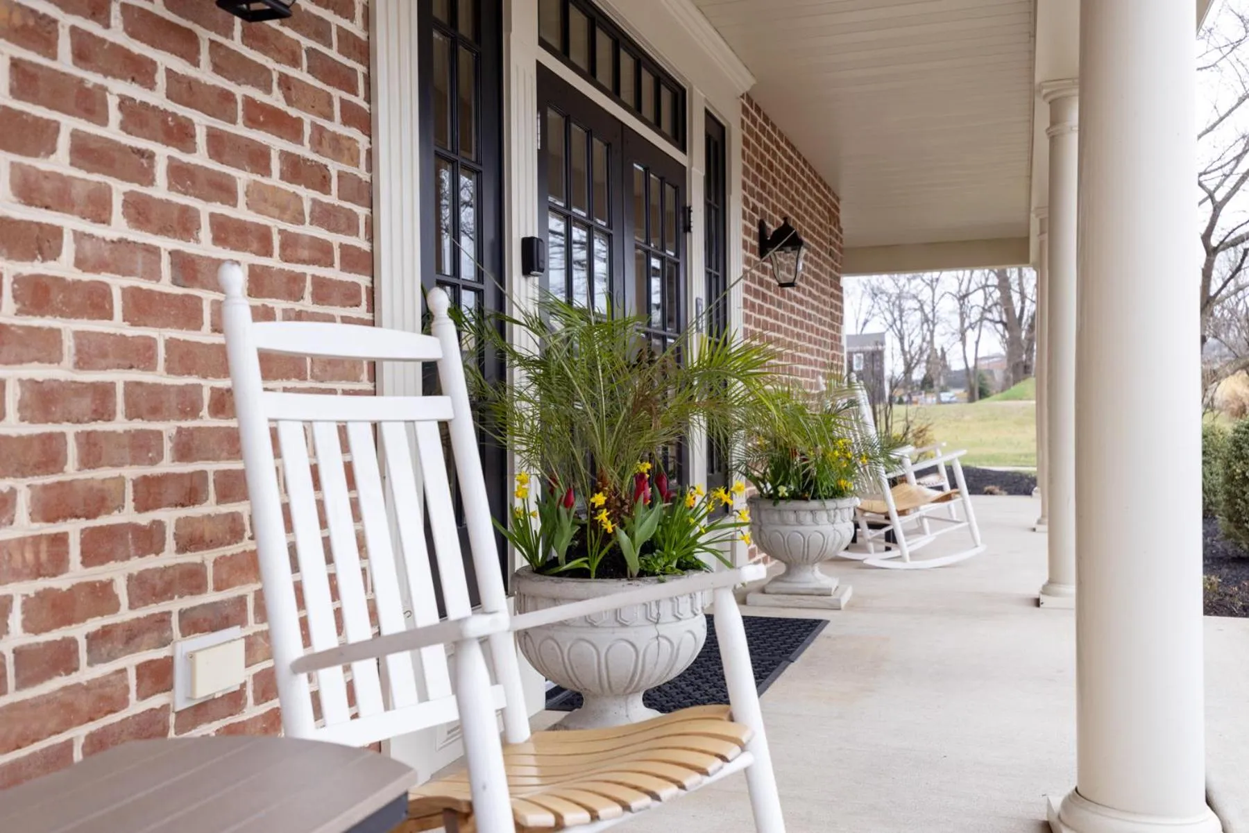 Patio in Selinsgrove Inn