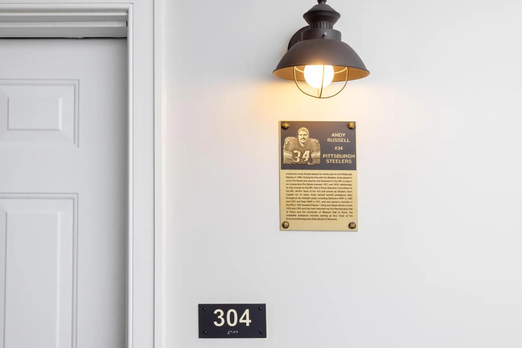 Text overlay in Selinsgrove Inn