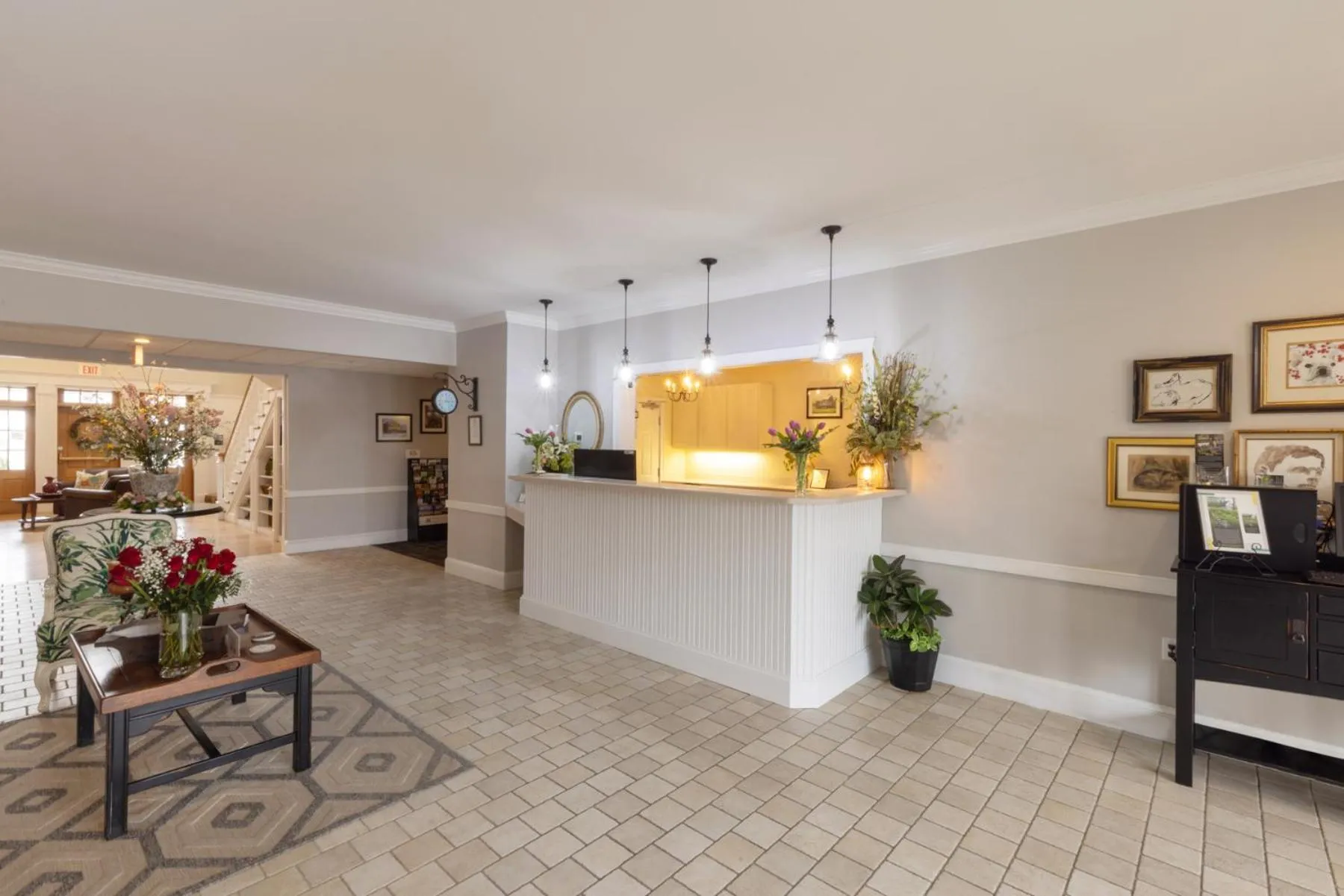 Lobby or reception in Selinsgrove Inn