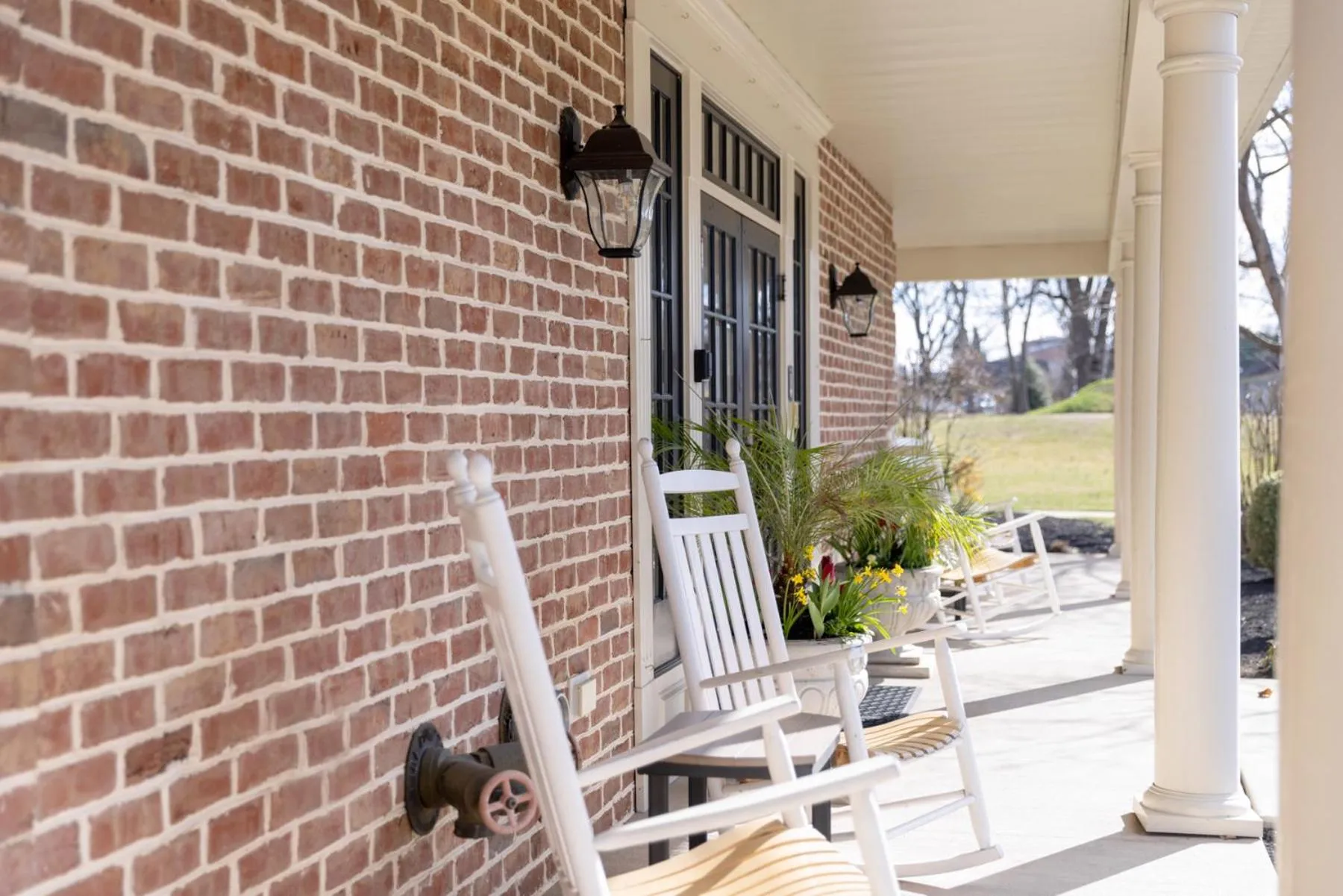 Patio in Selinsgrove Inn