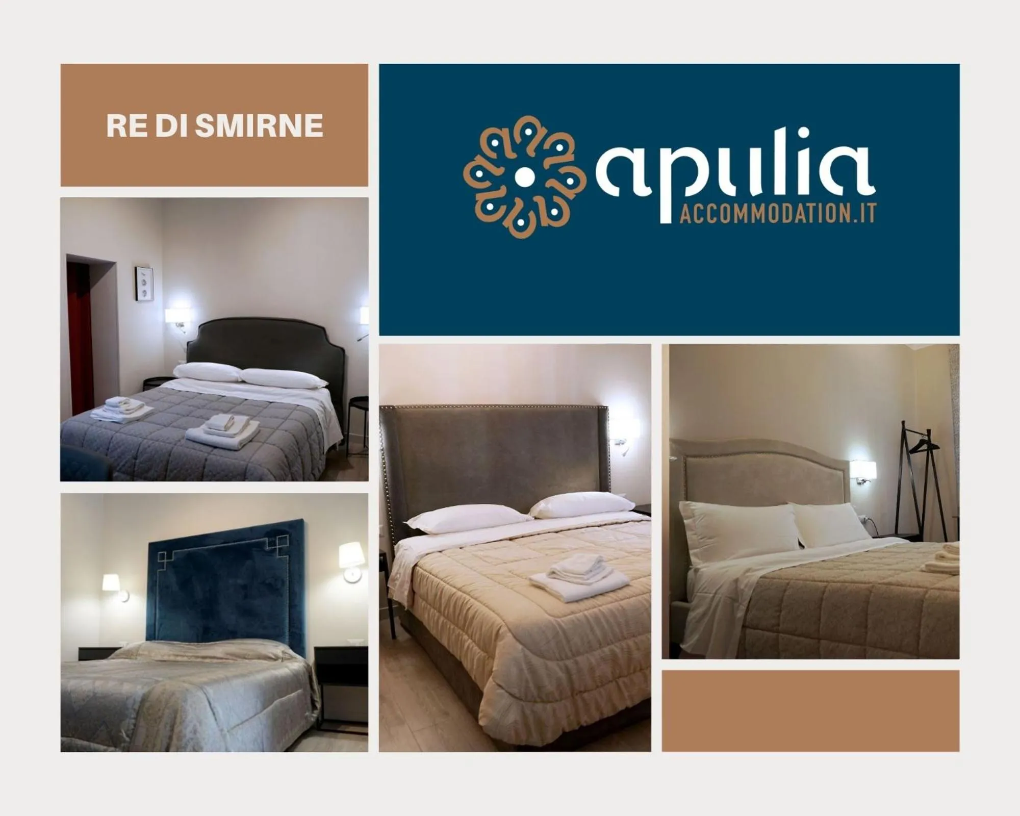 Logo/Certificate/Sign, Bed in Re di Smirne by Apulia Accommodation