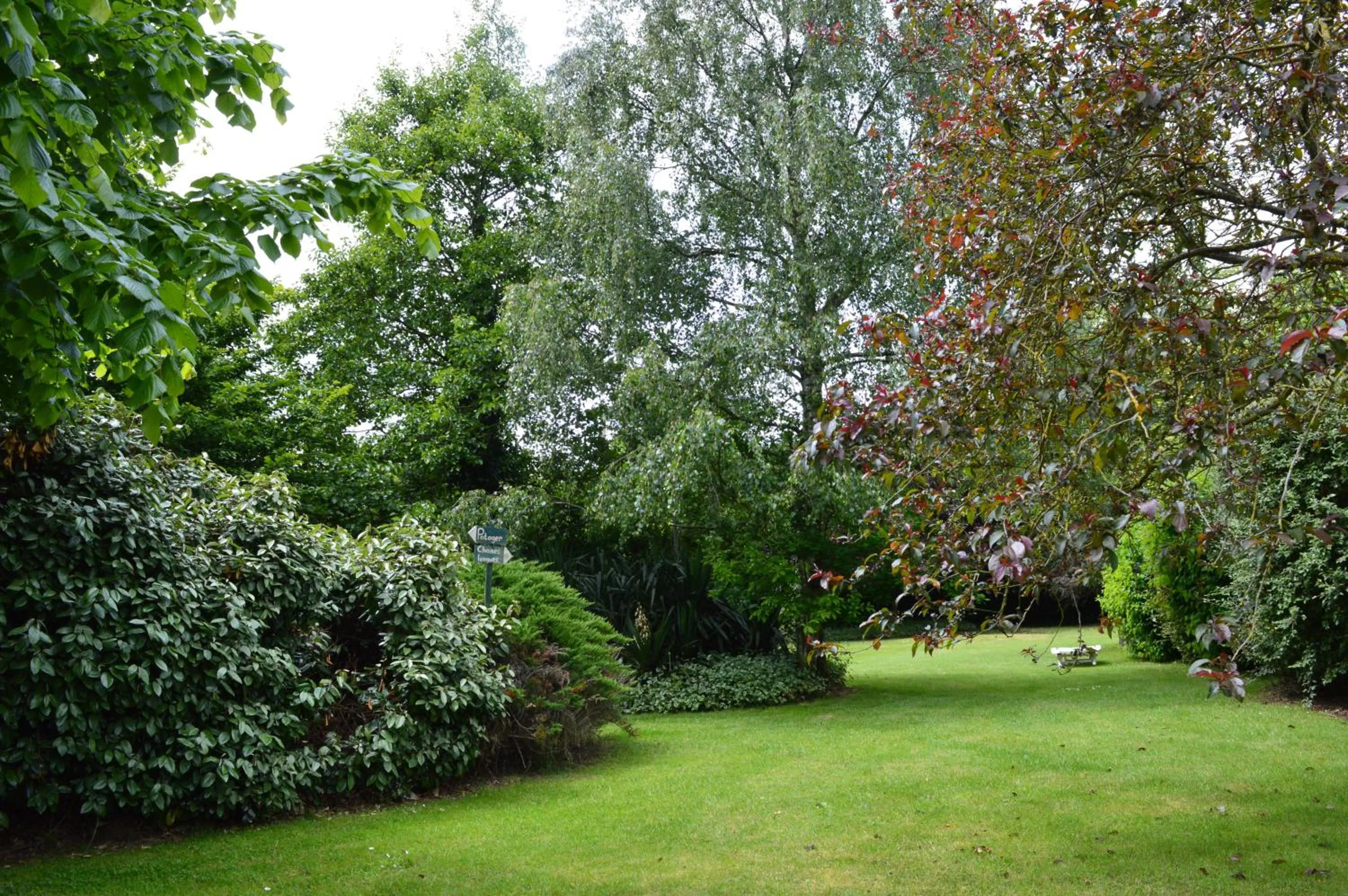 Garden in Chambres d'Hôtes Au Clos du Lit