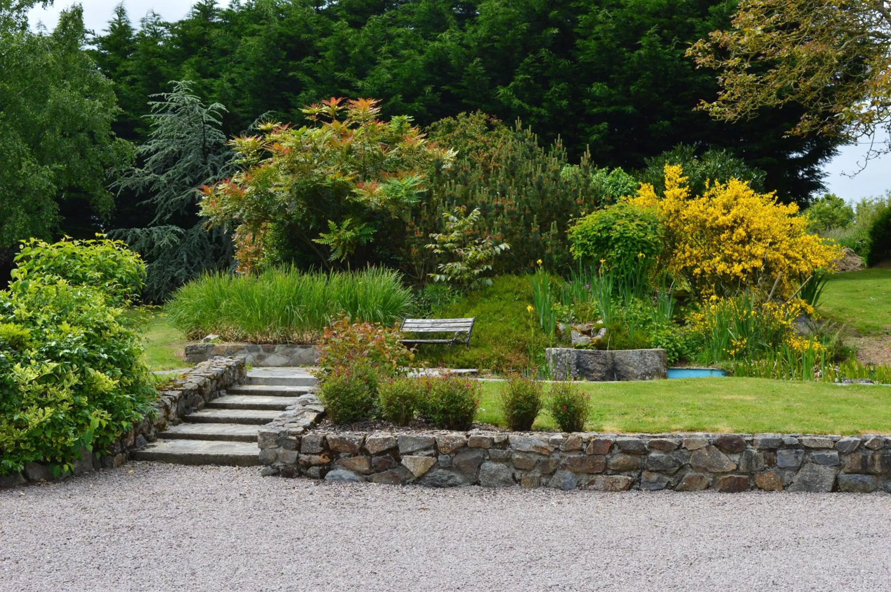 Garden in Chambres d'Hôtes Au Clos du Lit