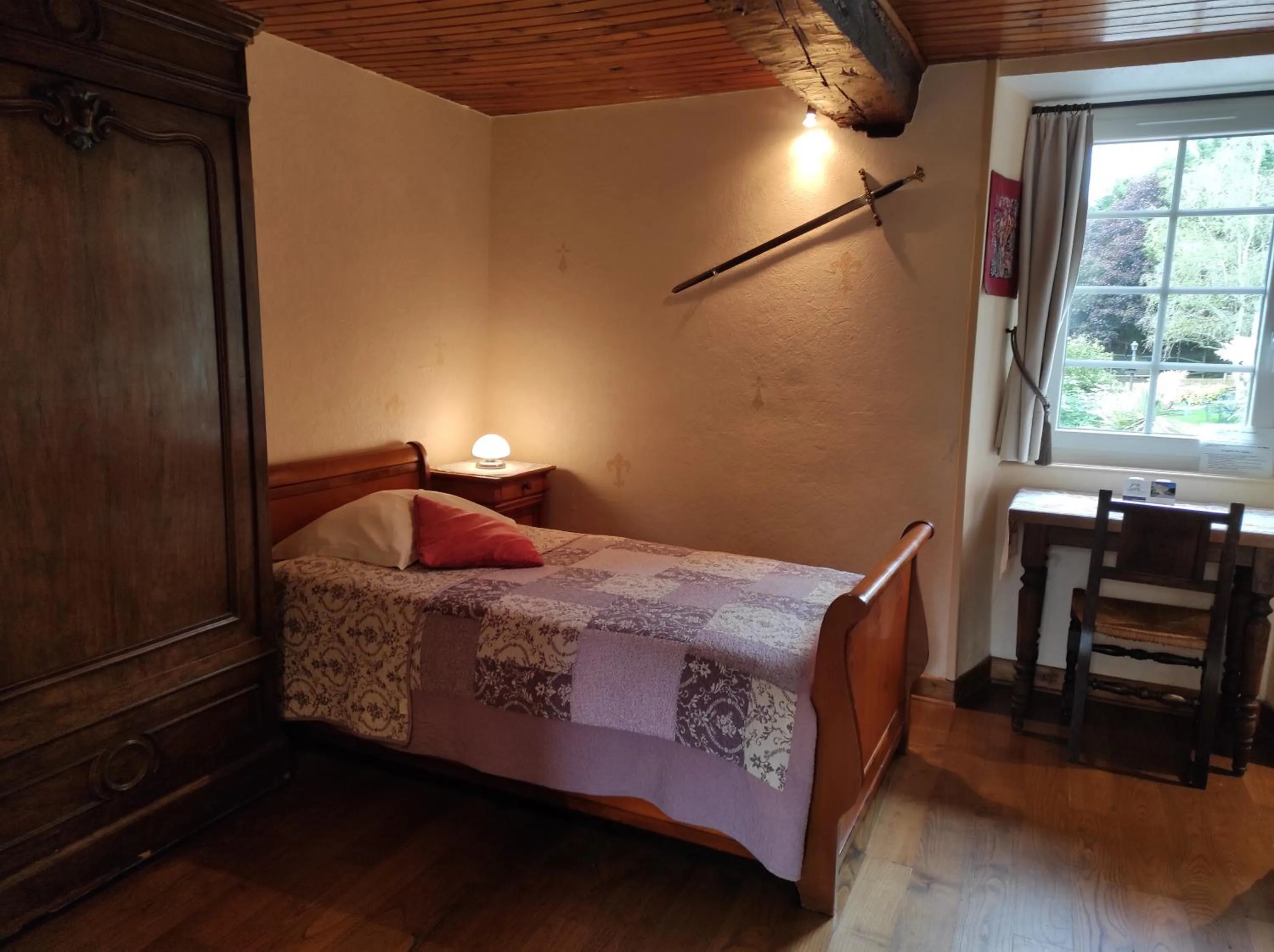 Bed in Chambres d'Hôtes Au Clos du Lit