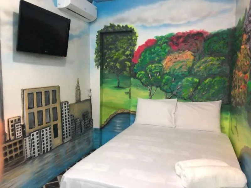 Bed in Pousada Country K no Parque Aquamak