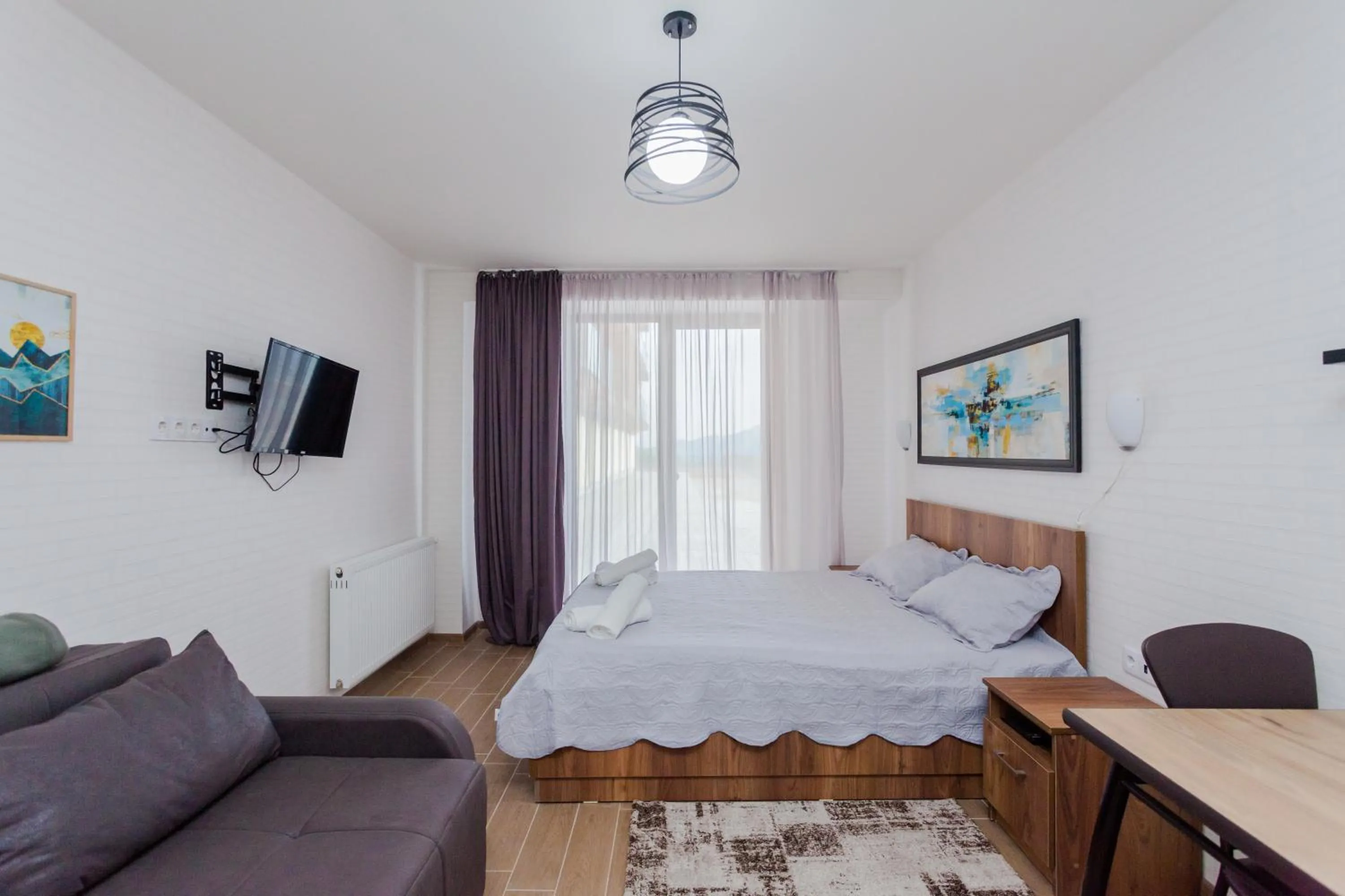 Ski In/Out Apartment in New Gudauri, Loft 2