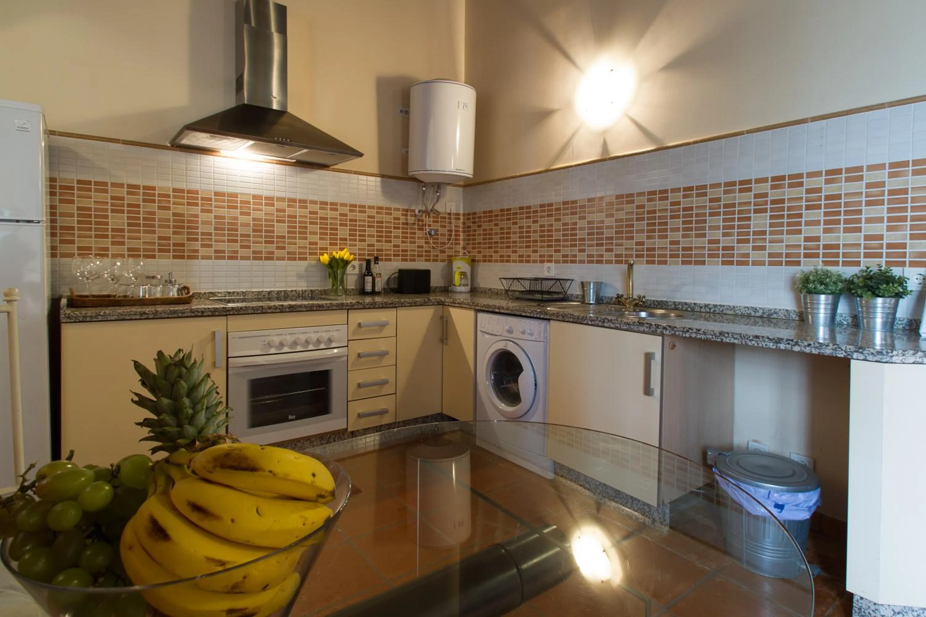 Kitchen or kitchenette in Apartamentos Los Patios de la Judería