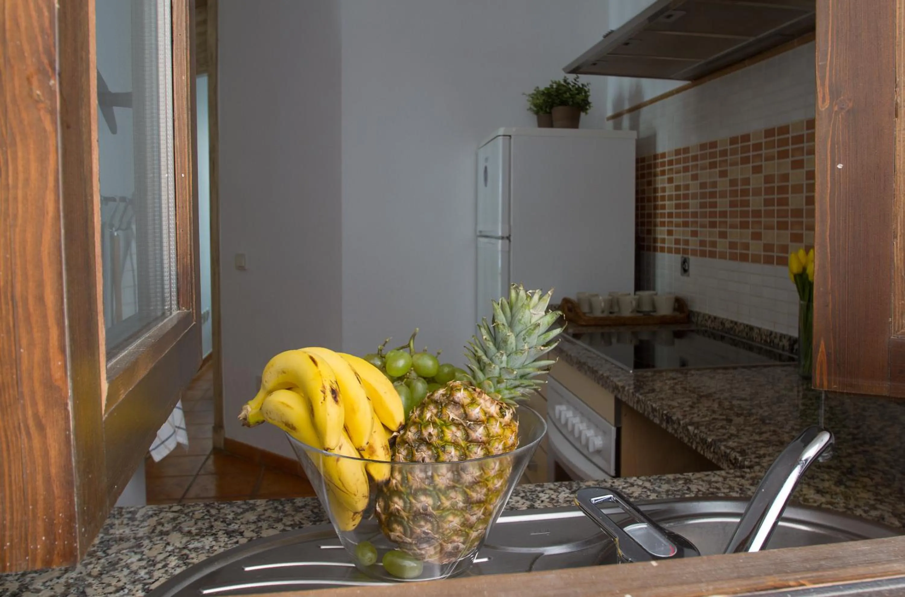 Kitchen or kitchenette in Apartamentos Los Patios de la Judería