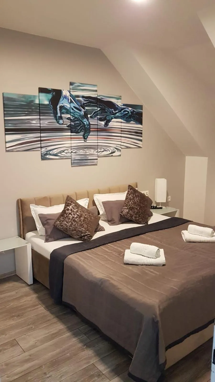 Bed in Villa Toni Design Apartments