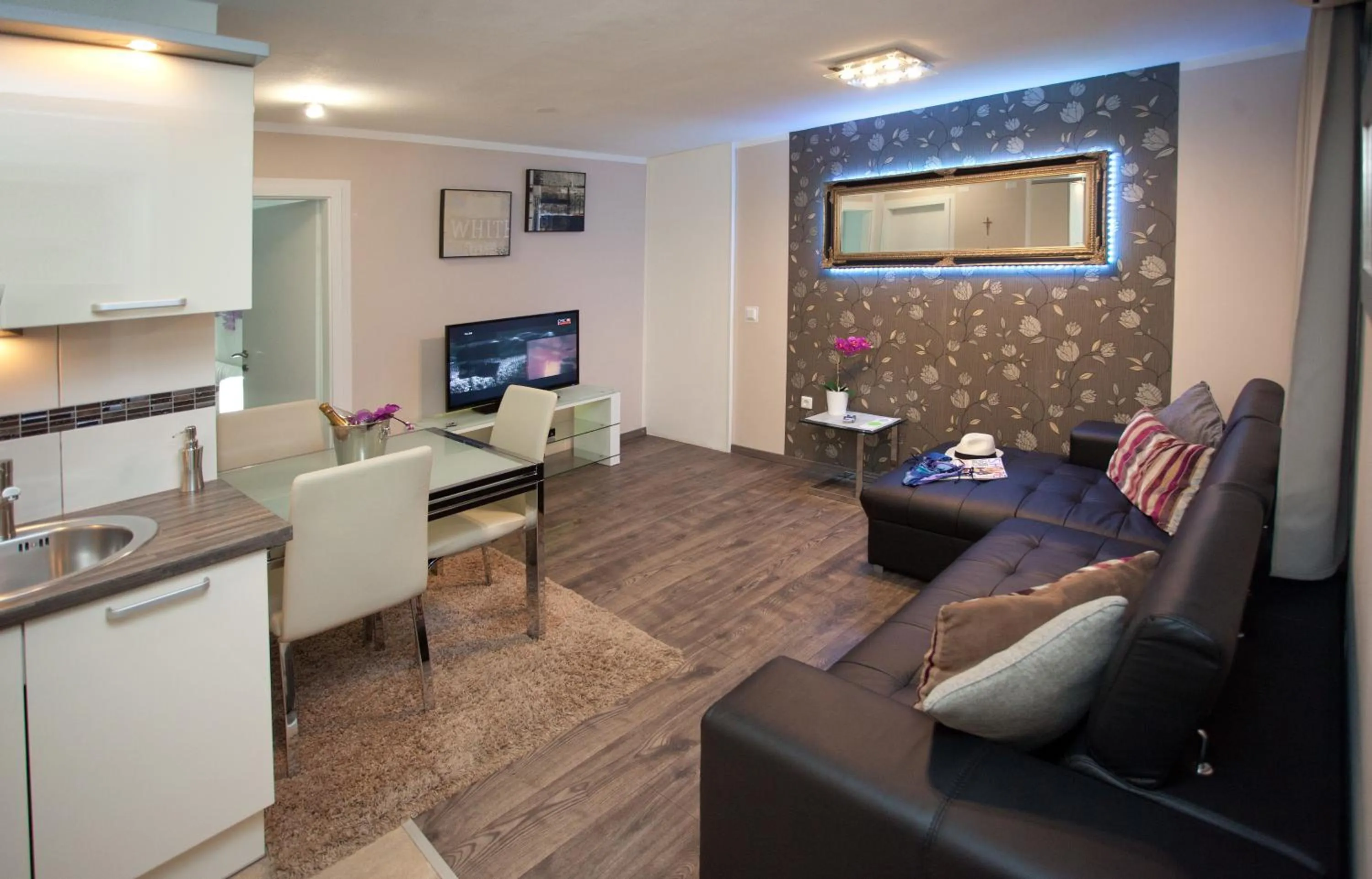 Living room in Villa Toni Design Apartments