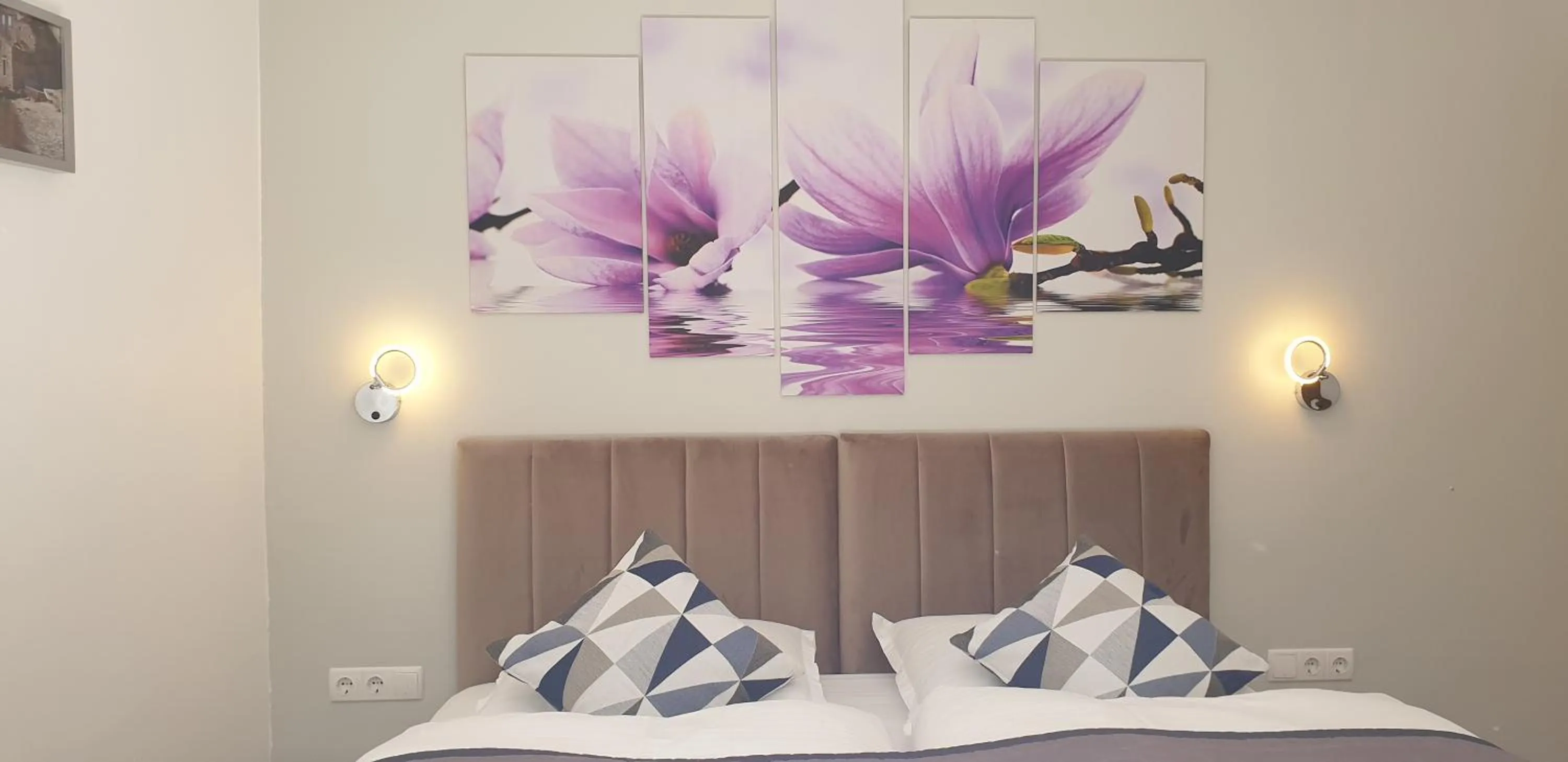 Bed in Villa Toni Design Apartments