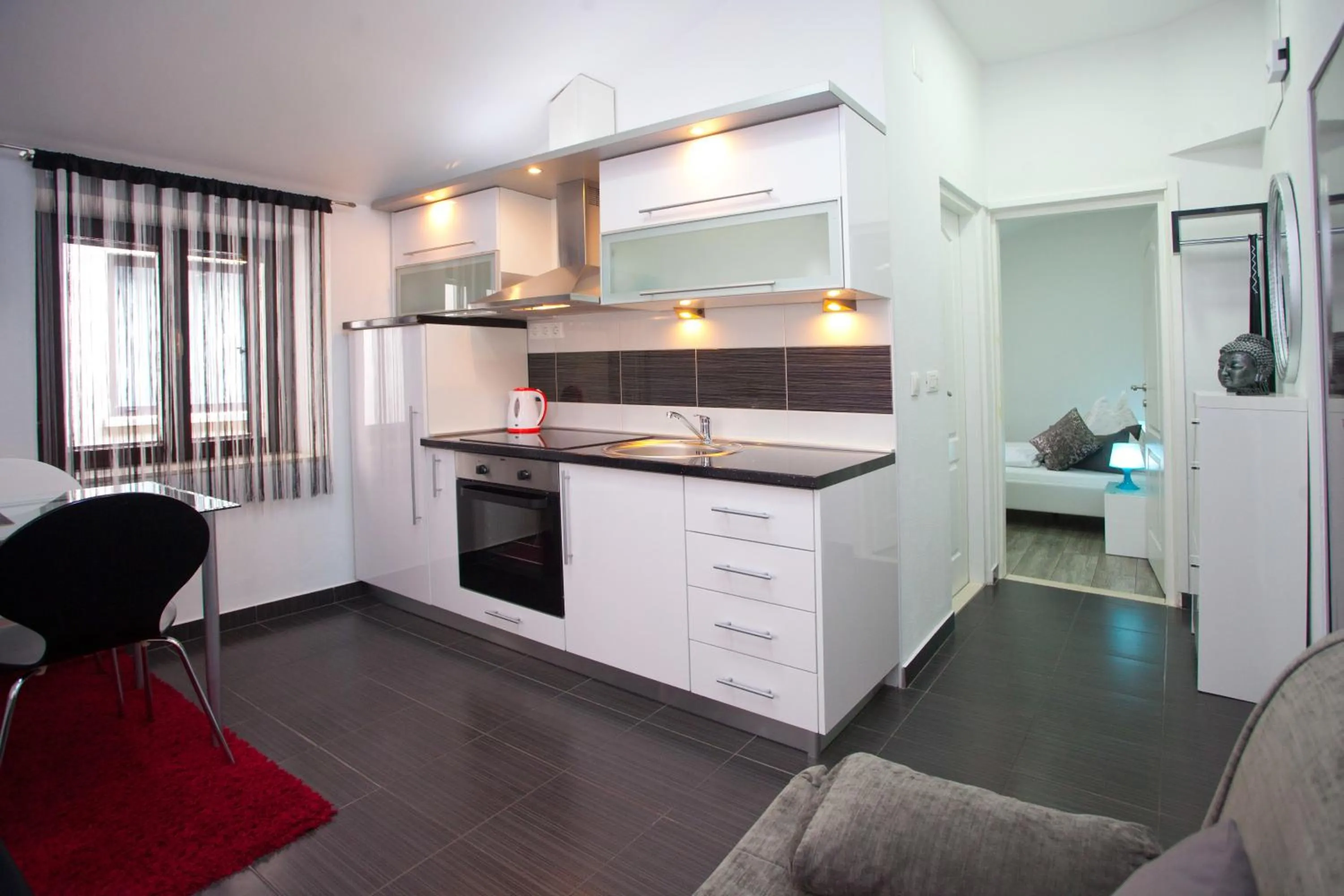 Kitchen or kitchenette in Villa Toni Design Apartments