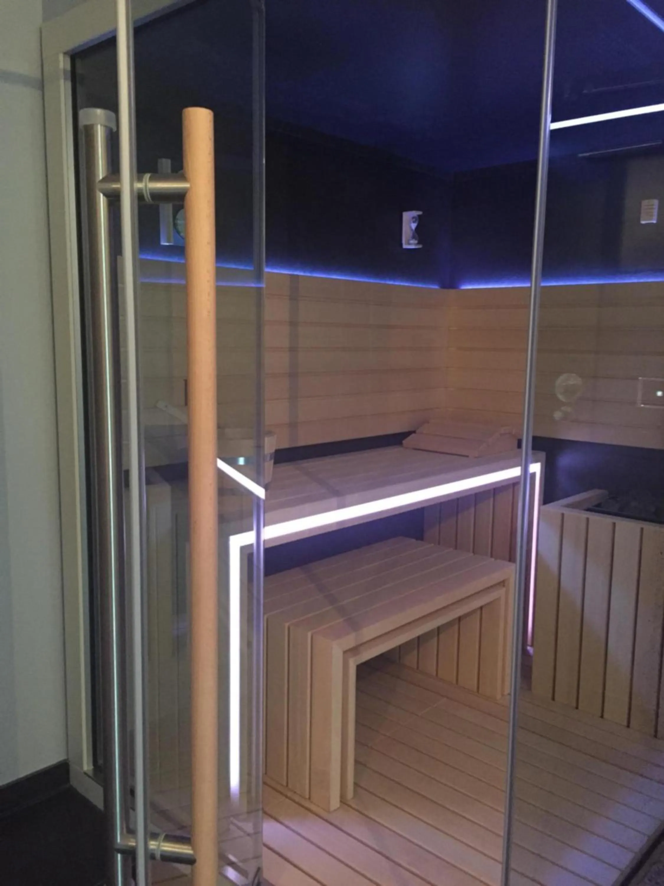 Sauna in Hôtel du Bout du Monde