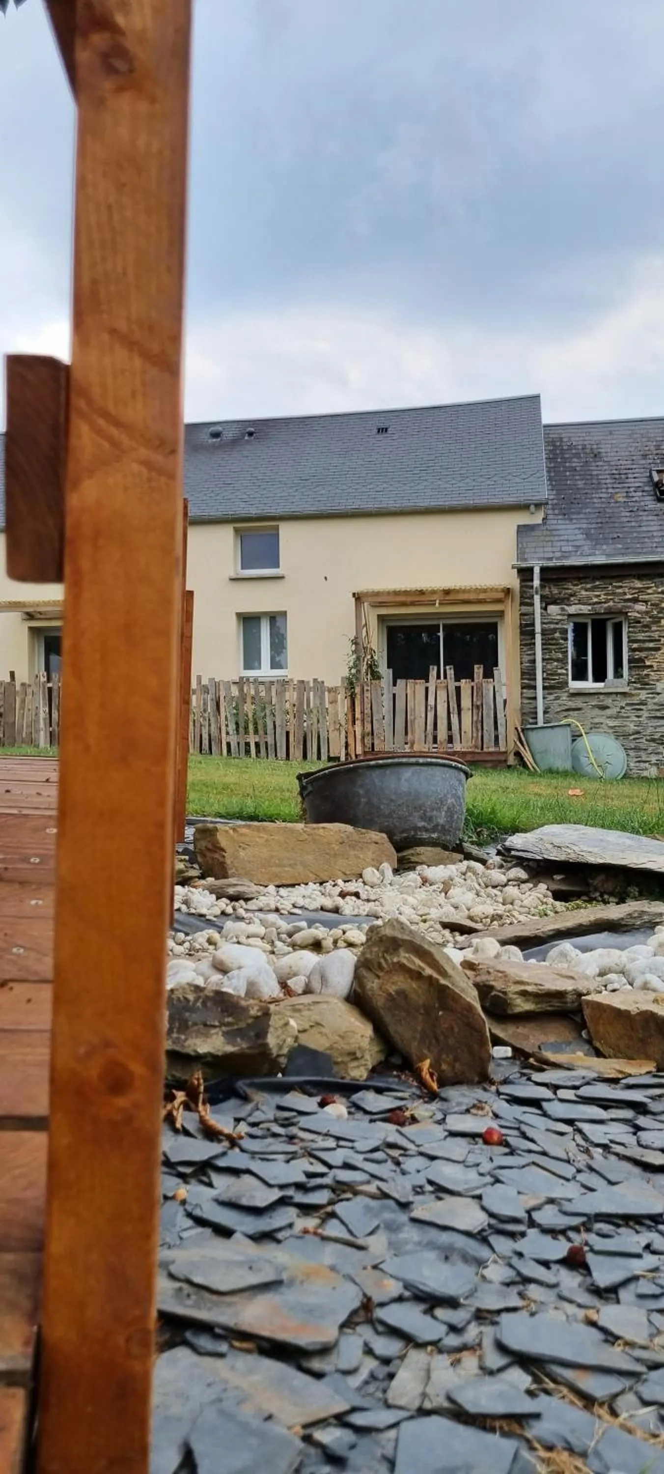 Garden in La Bergerie du Mesnil