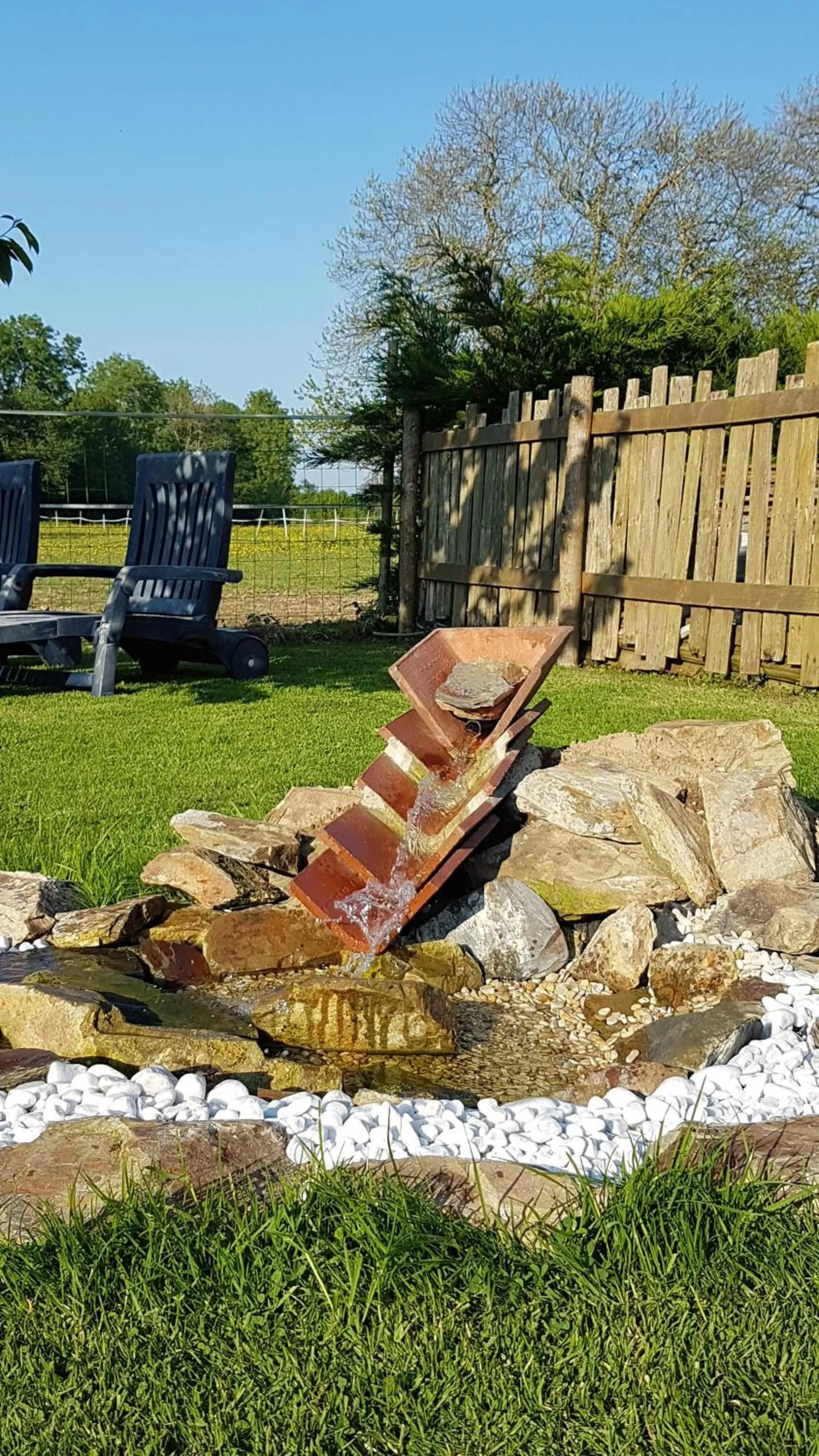 Garden in La Bergerie du Mesnil