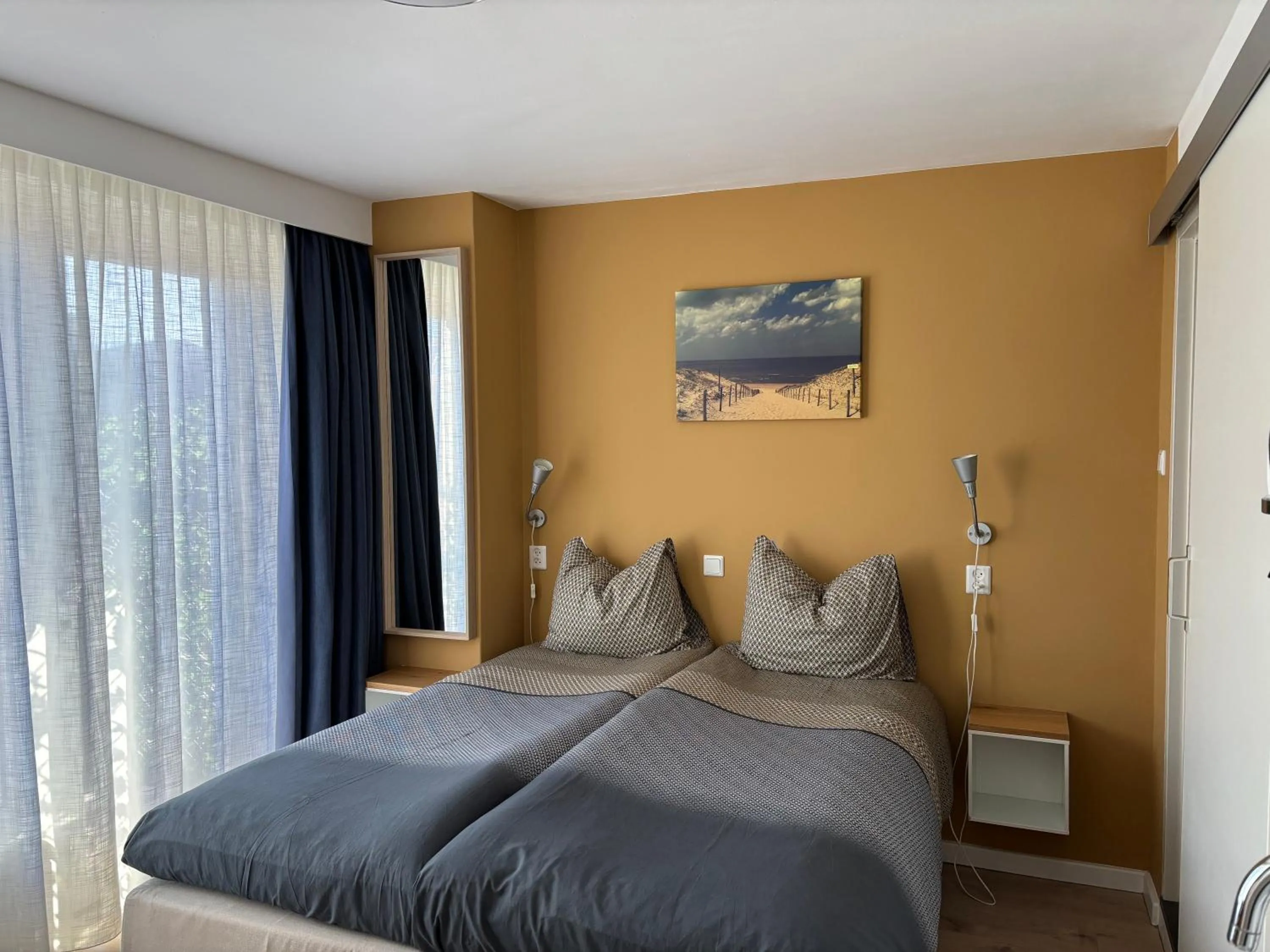 Bed in Bed&Breakfast aan Strand