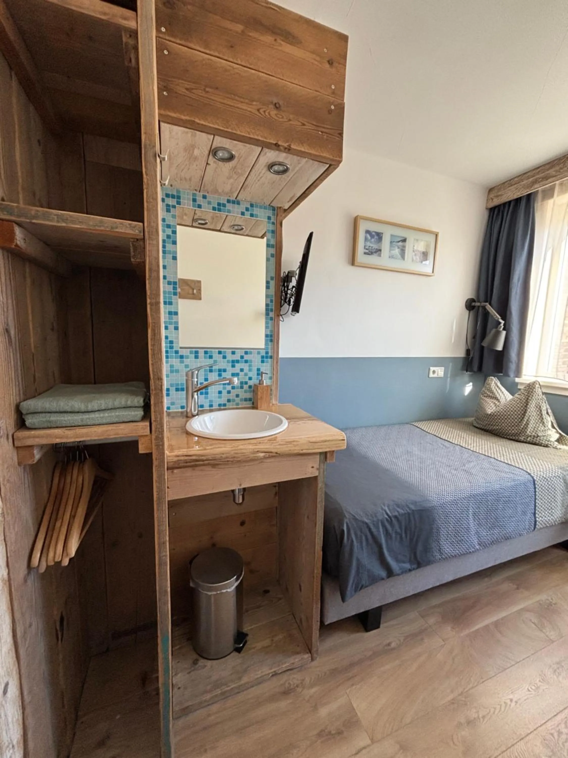 Bed in Bed&Breakfast aan Strand