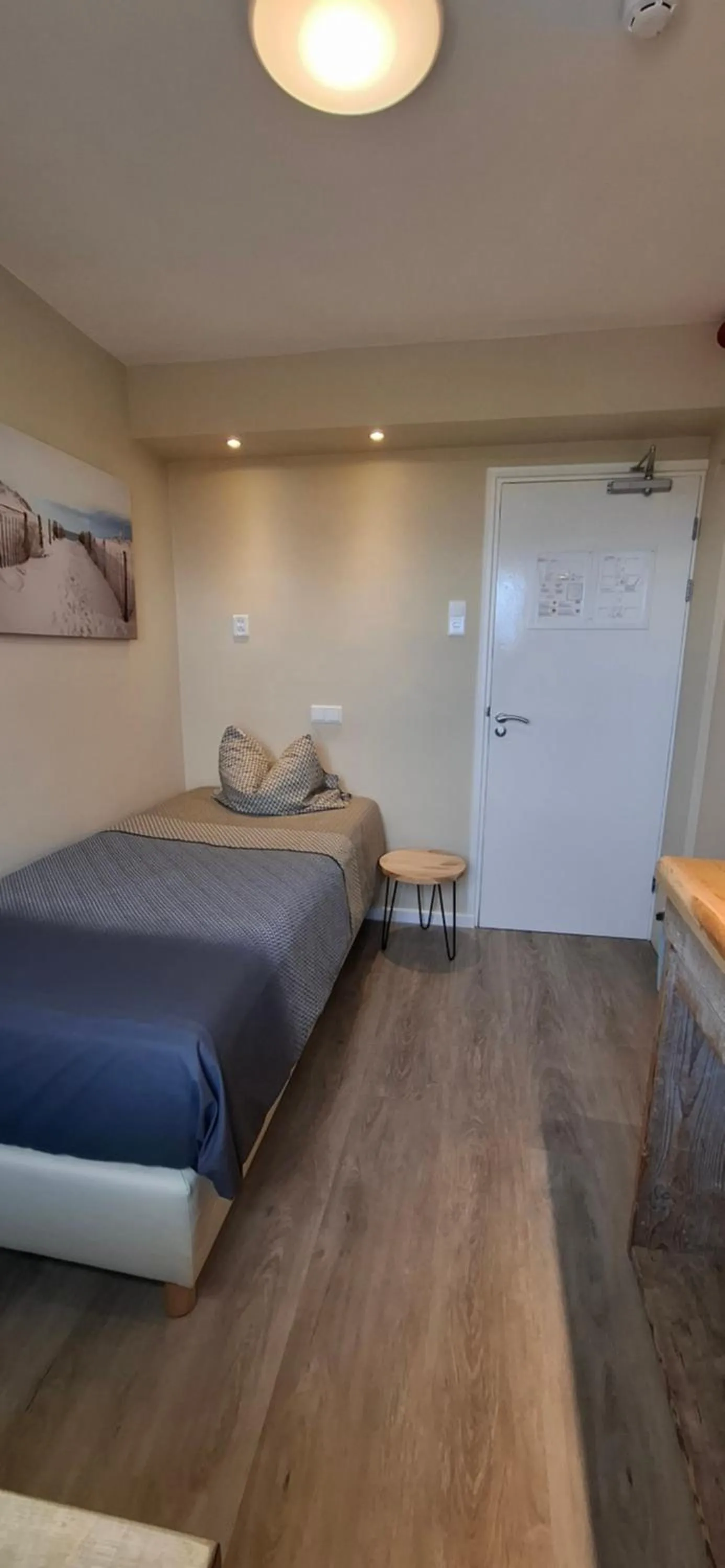 Sea view, Bed in Bed&Breakfast aan Strand