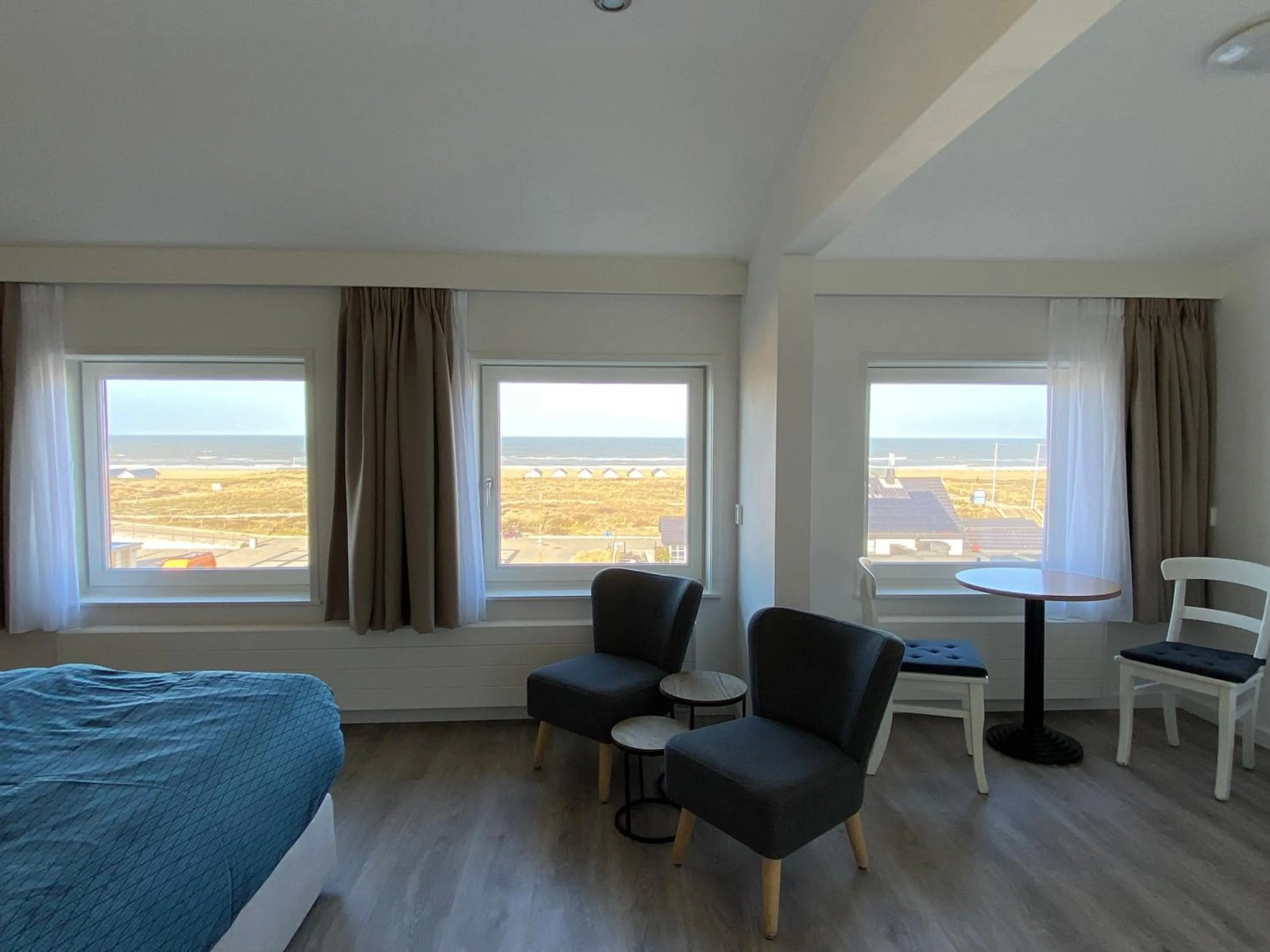 Sea view, Bed in Bed&Breakfast aan Strand