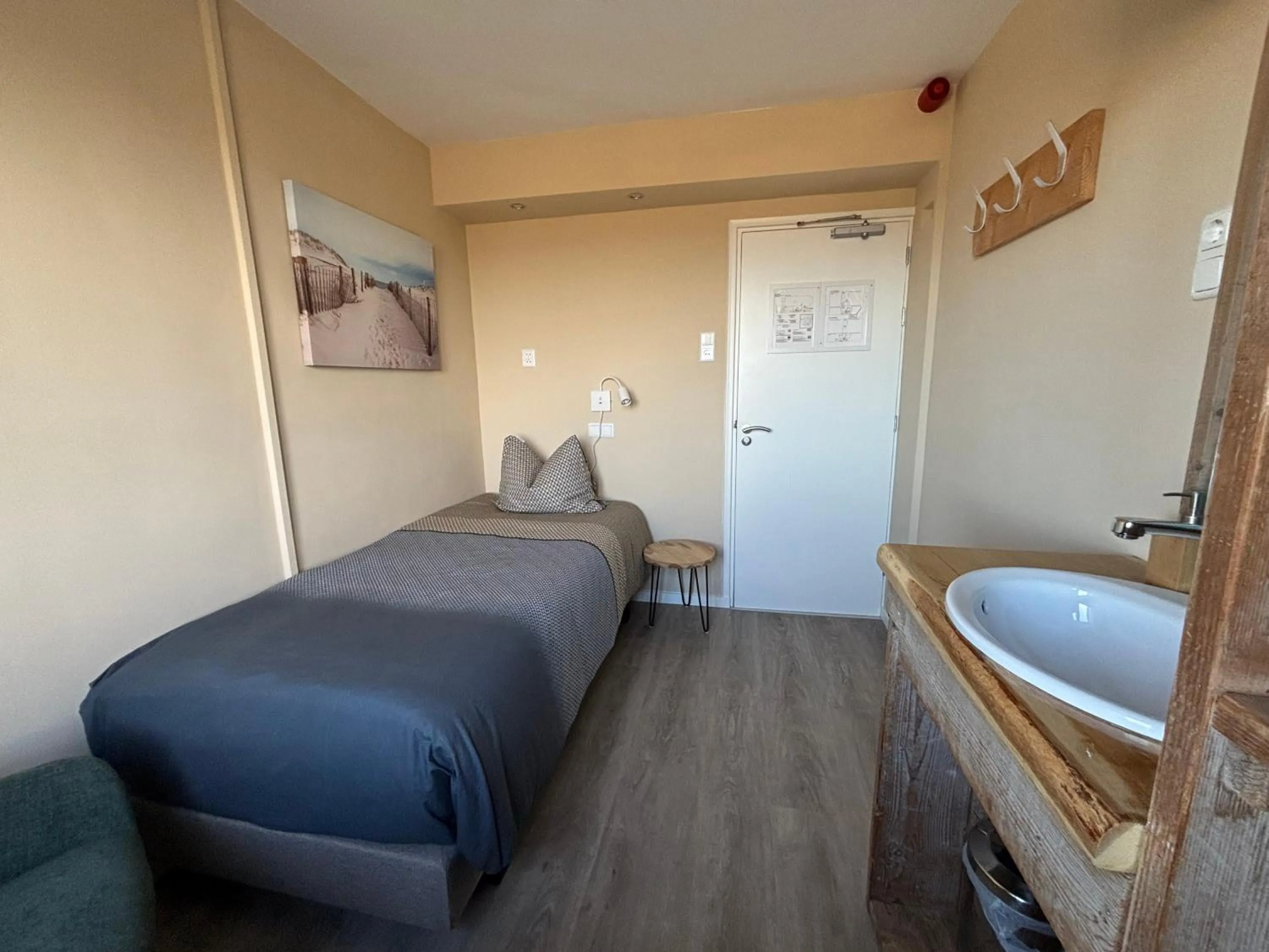 Bed in Bed&Breakfast aan Strand