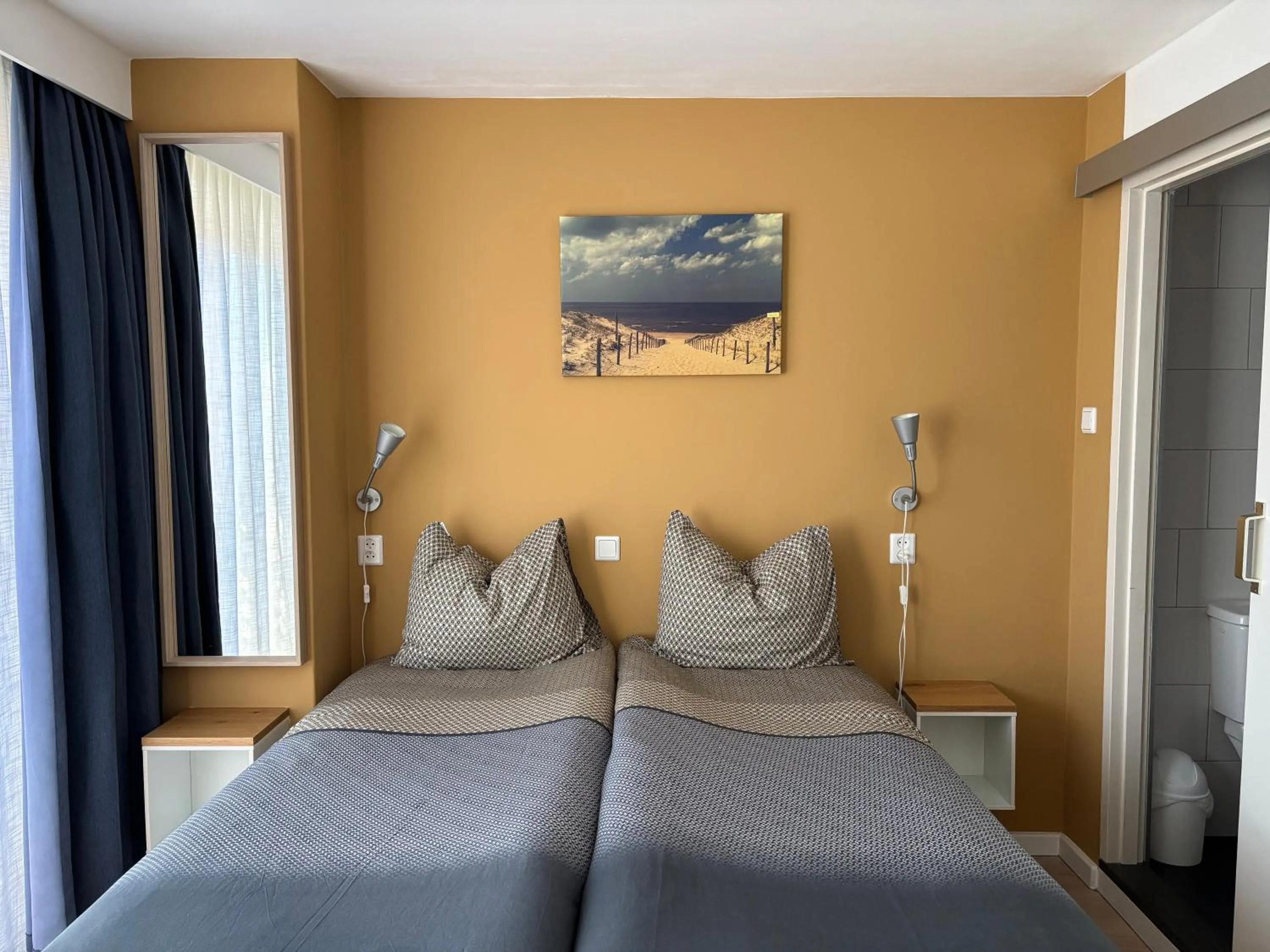 Bed in Bed&Breakfast aan Strand