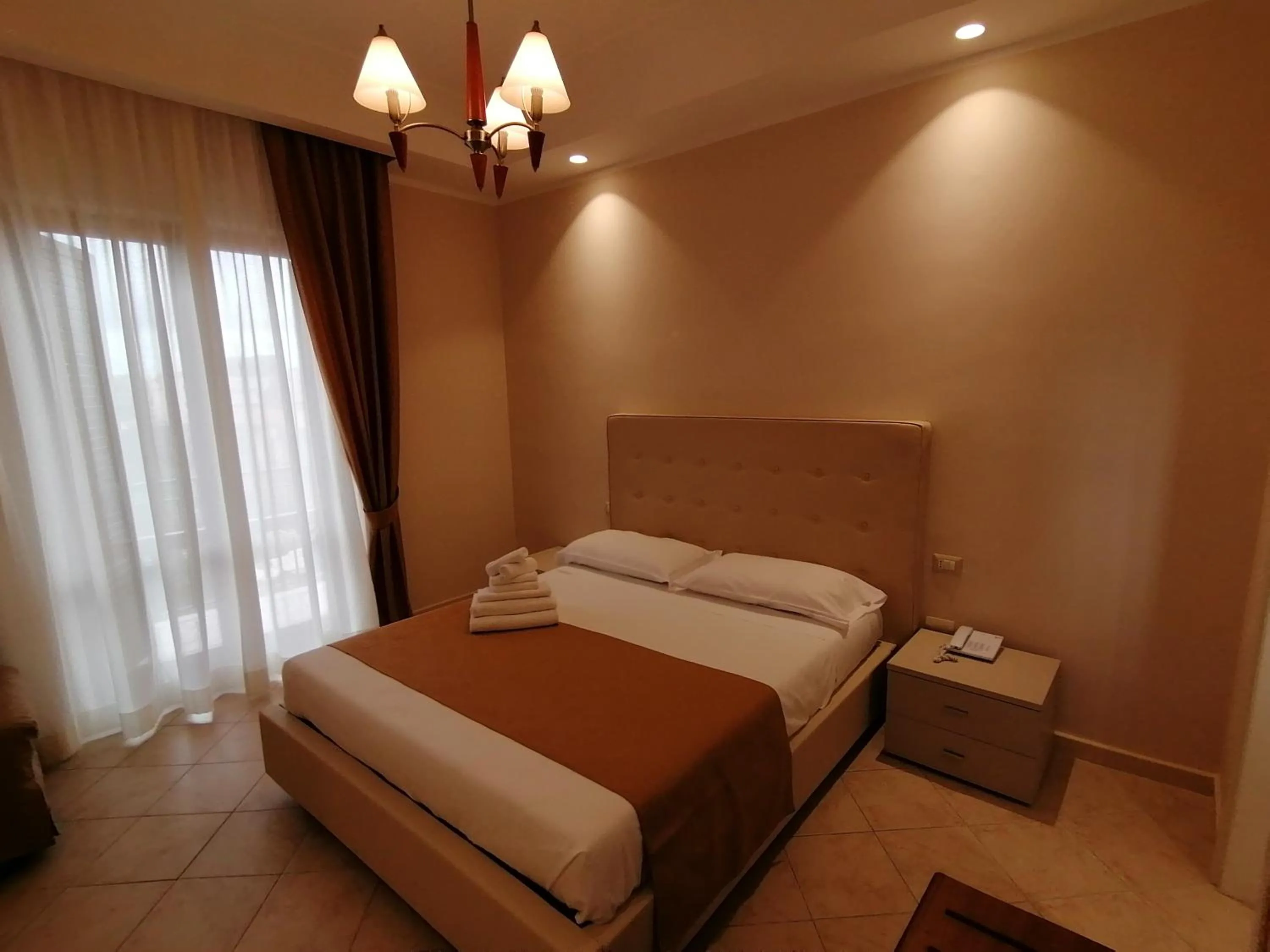 Double Room with Balcony and Garden View in Azienda Agrituristica Vivi Natura