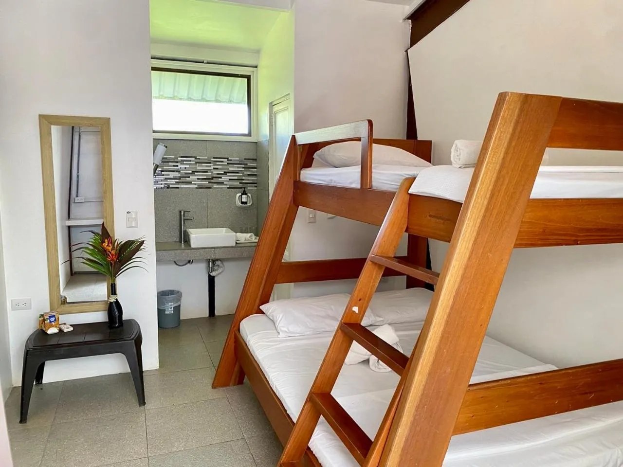 Bed in Ballena Dorada Lodge