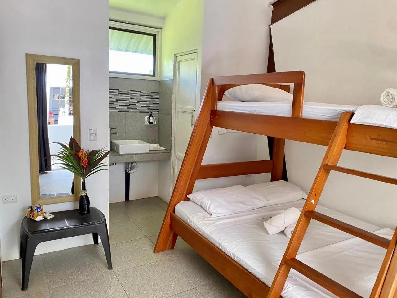 Bed in Ballena Dorada Lodge