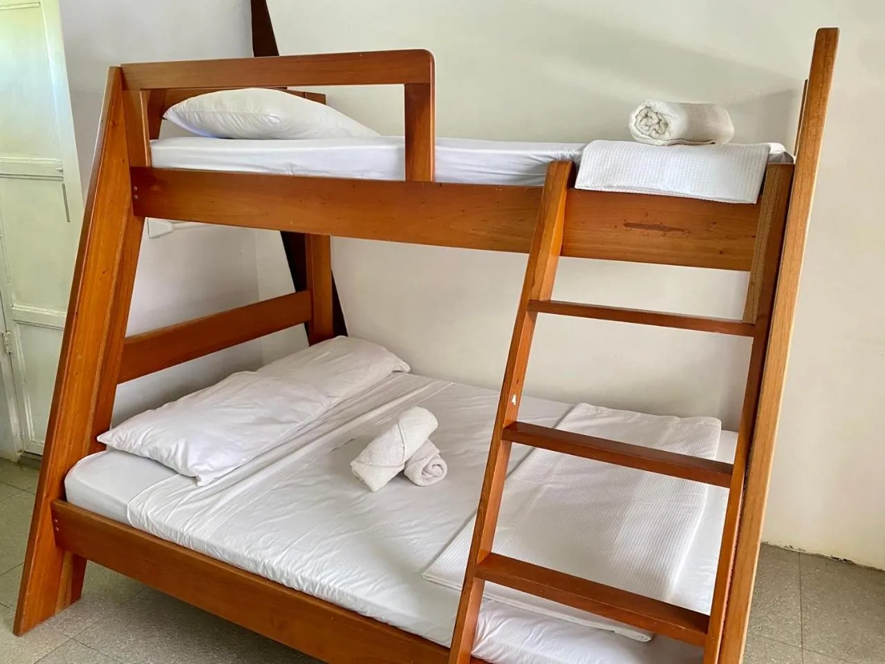 Bed in Ballena Dorada Lodge