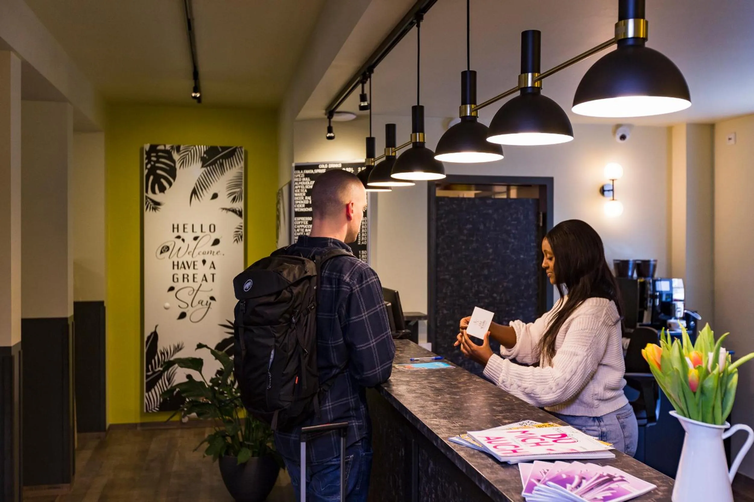 Lobby or reception in Five Reasons Hostel & Hotel