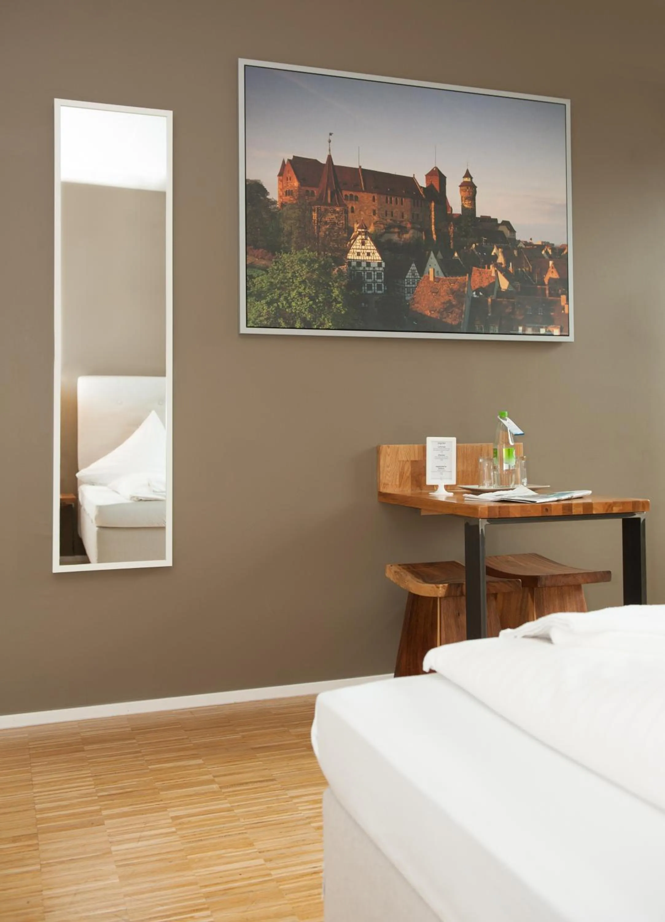 Decorative detail, Bed in Five Reasons Hostel & Hotel