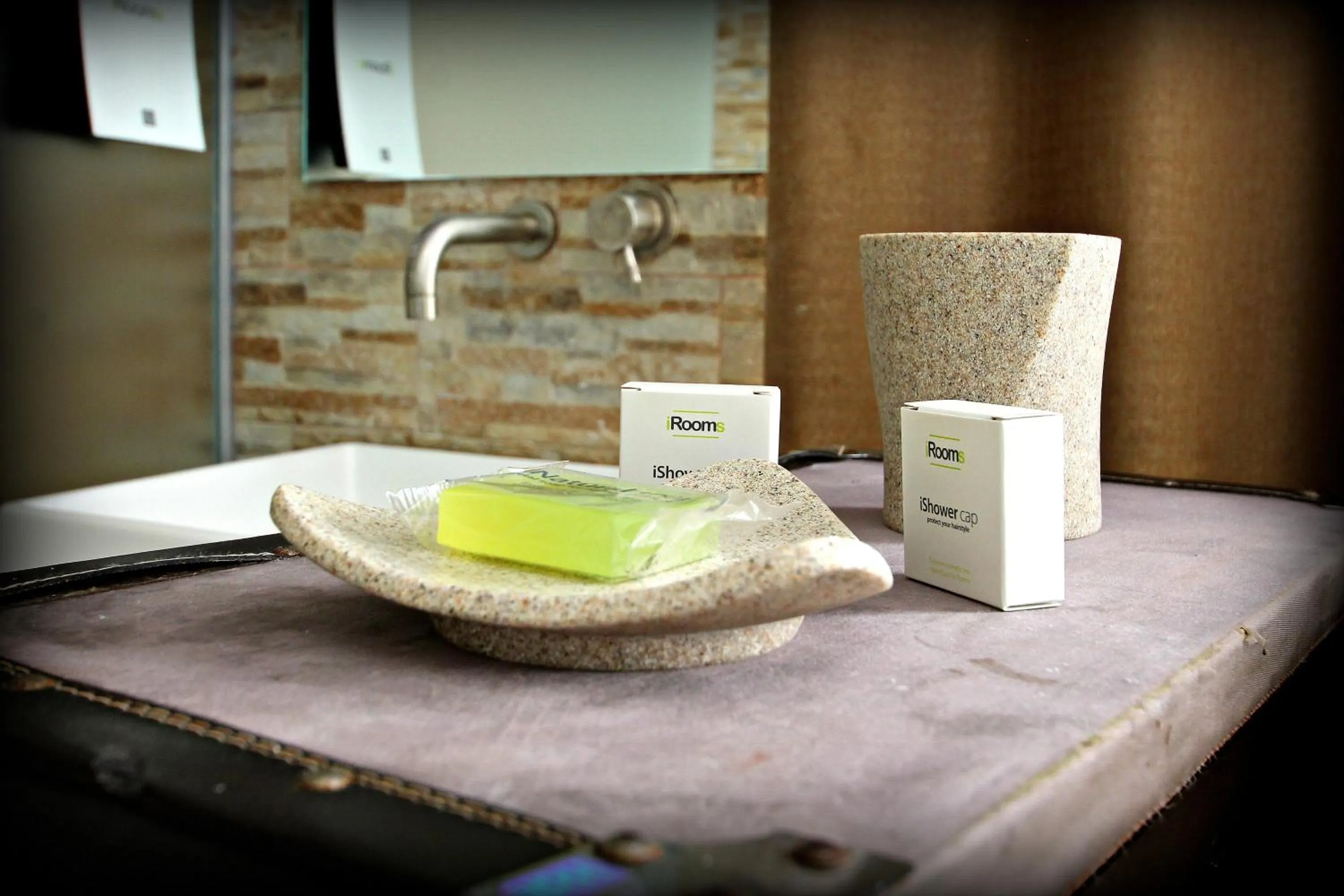 Bathroom in iRooms Forum & Colosseum