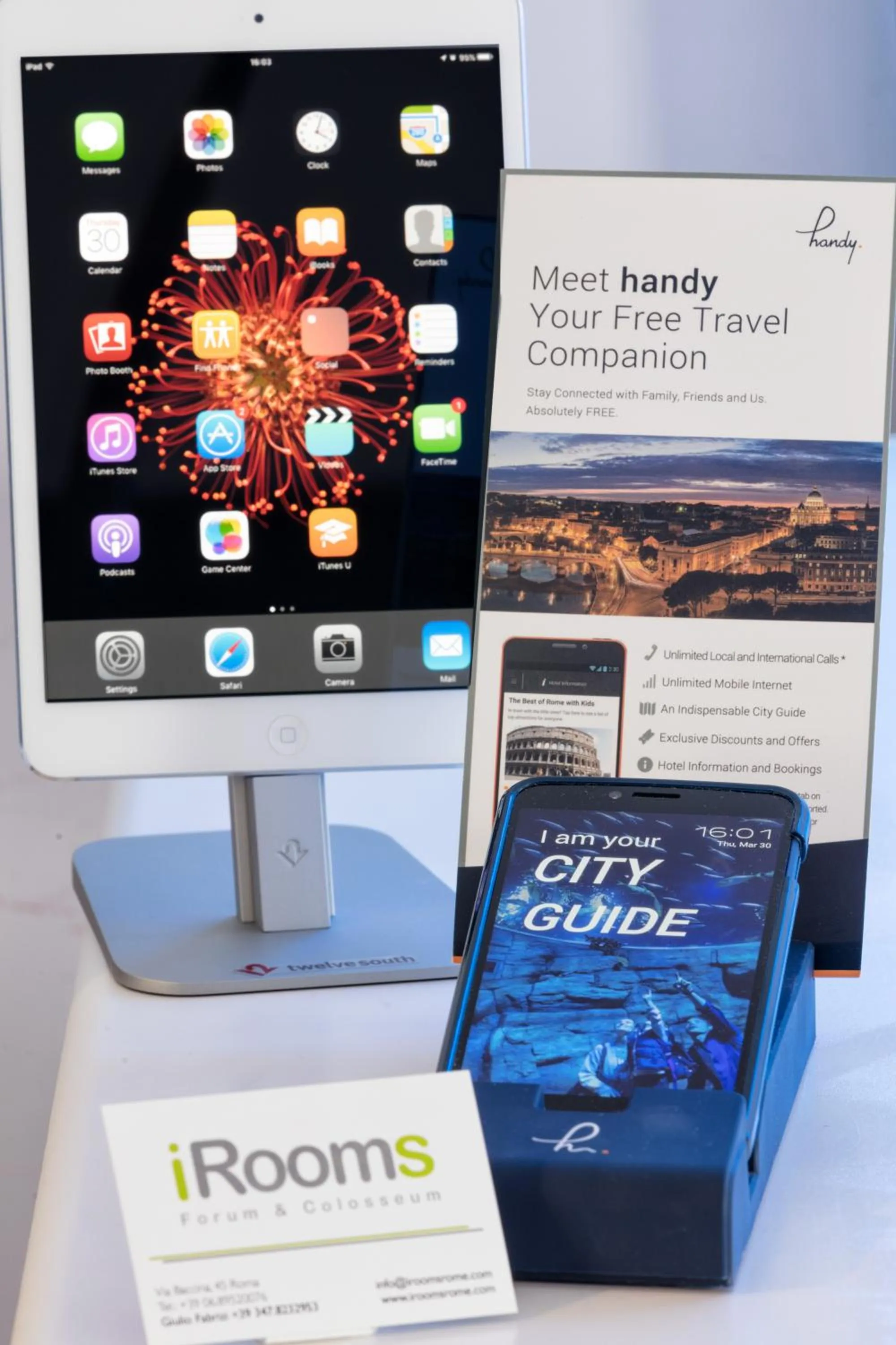 TV and multimedia in iRooms Forum & Colosseum