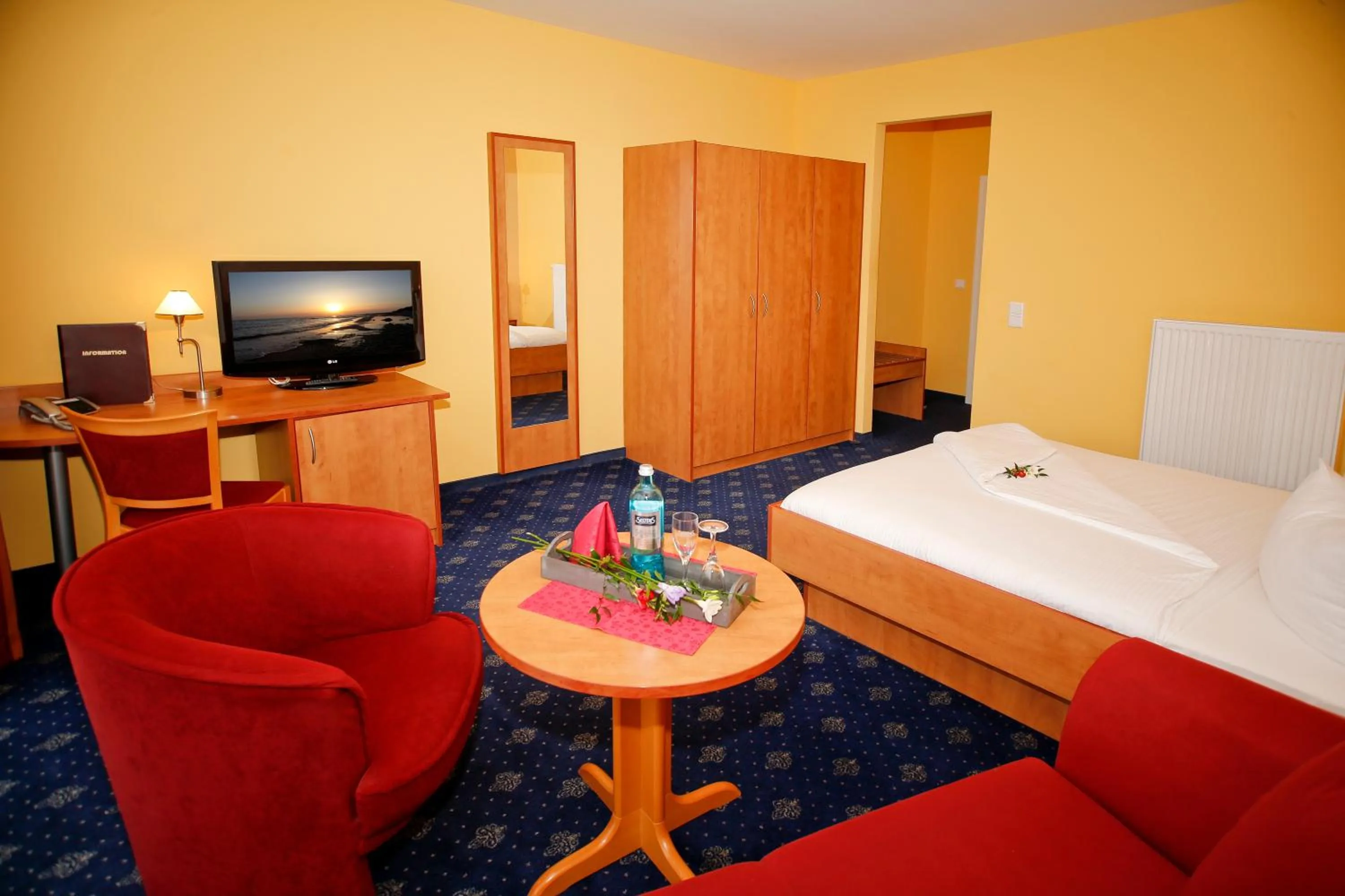 Bed in Landhaus Am Grün