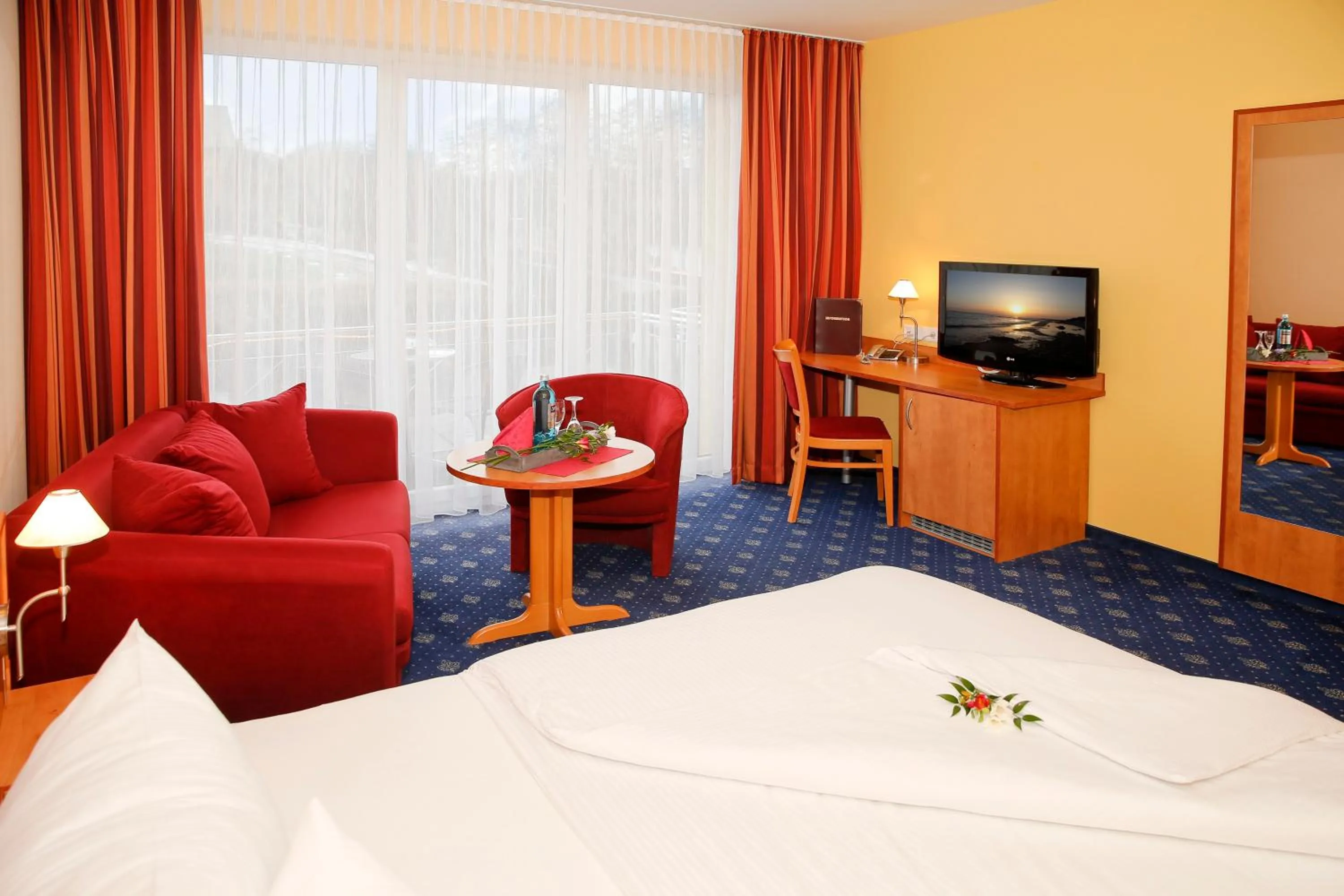 Bed in Landhaus Am Grün