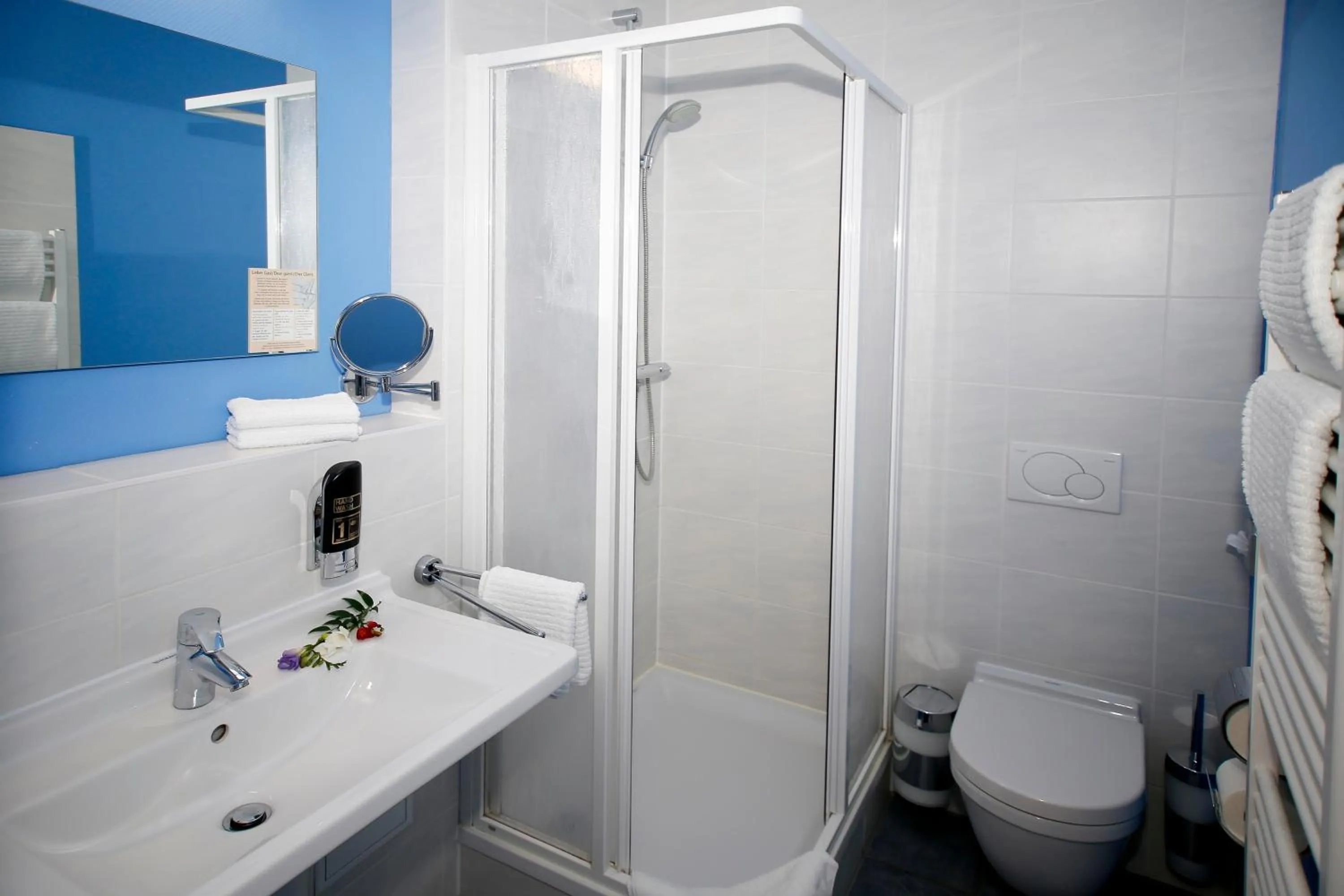 Bathroom in Landhaus Am Grün