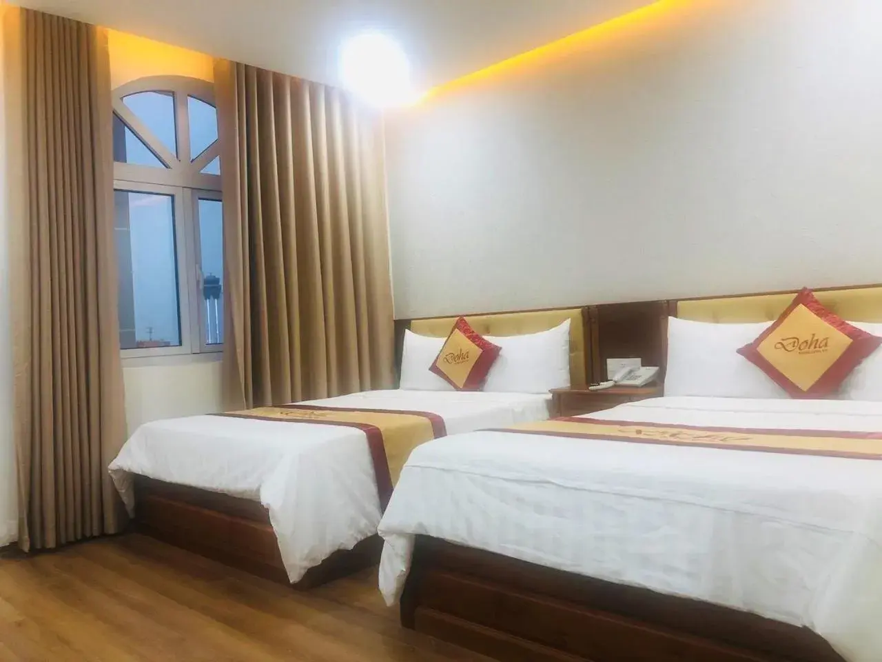 Superior Queen Room with Two Queen Beds in Doha 2 Hotel Saigon Airport Superior Queen Room with Two Queen Beds in Doha 2 Hotel Saigon Airport