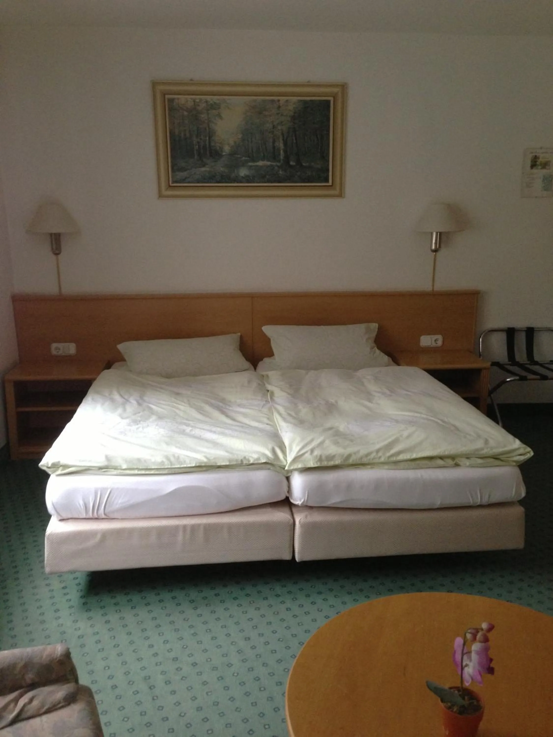 Bed in Pension Freund